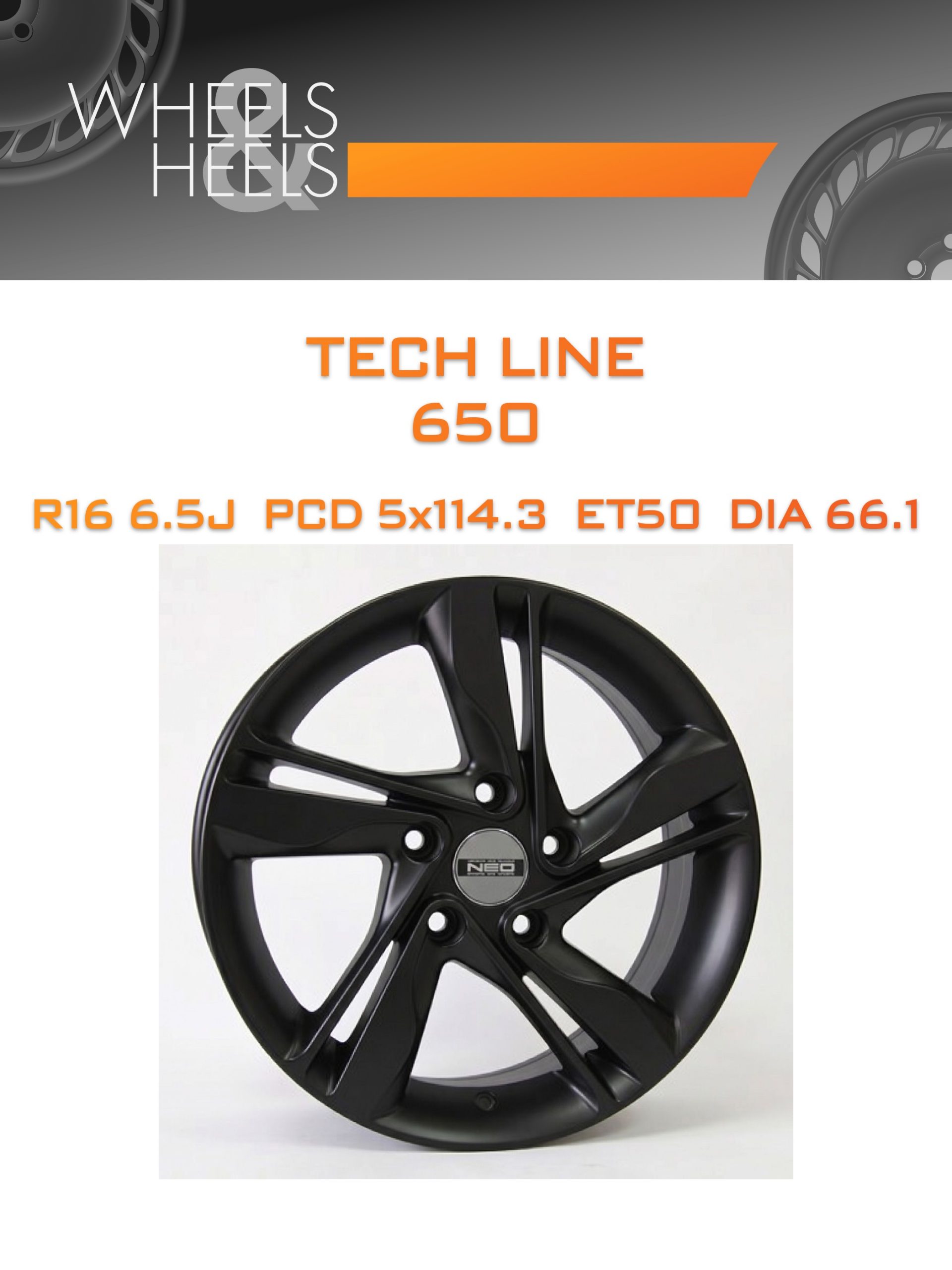 Диски Tech Line 650 | Каталог Wheelsnheels.ru