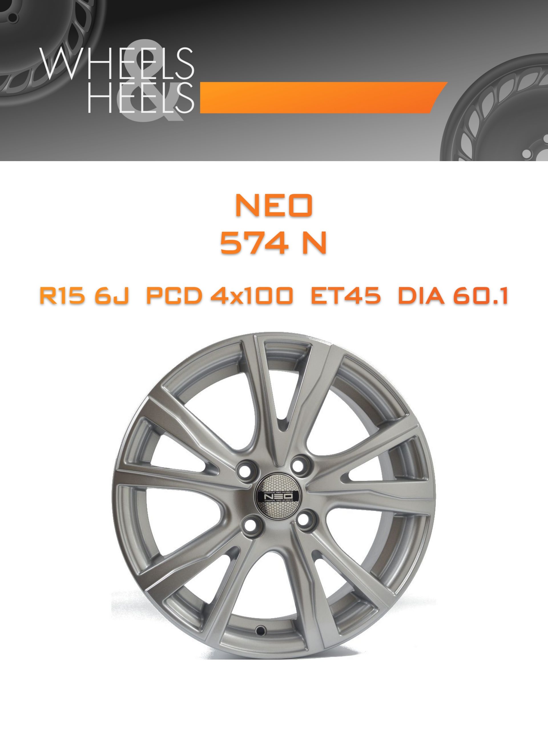 Диски Neo 574 N | Каталог Wheelsnheels.ru