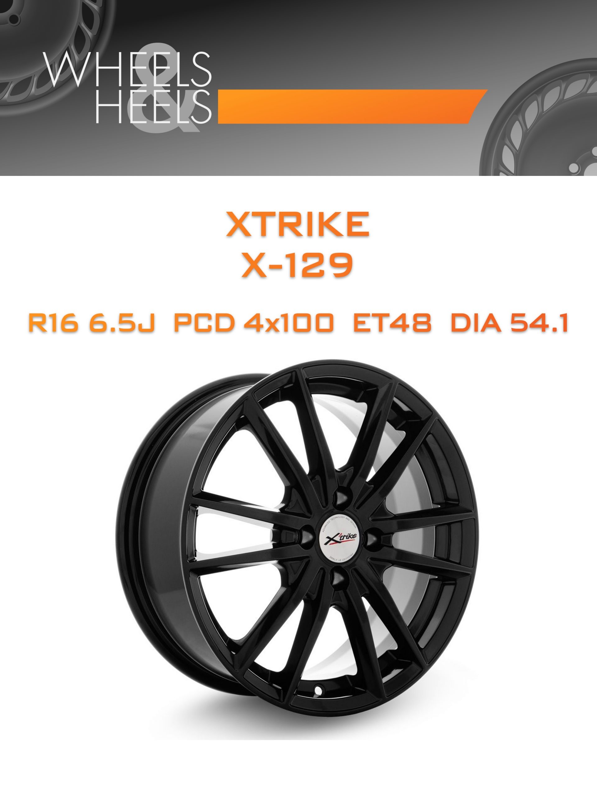 Диски Xtrike X-129 | Каталог Wheelsnheels.ru