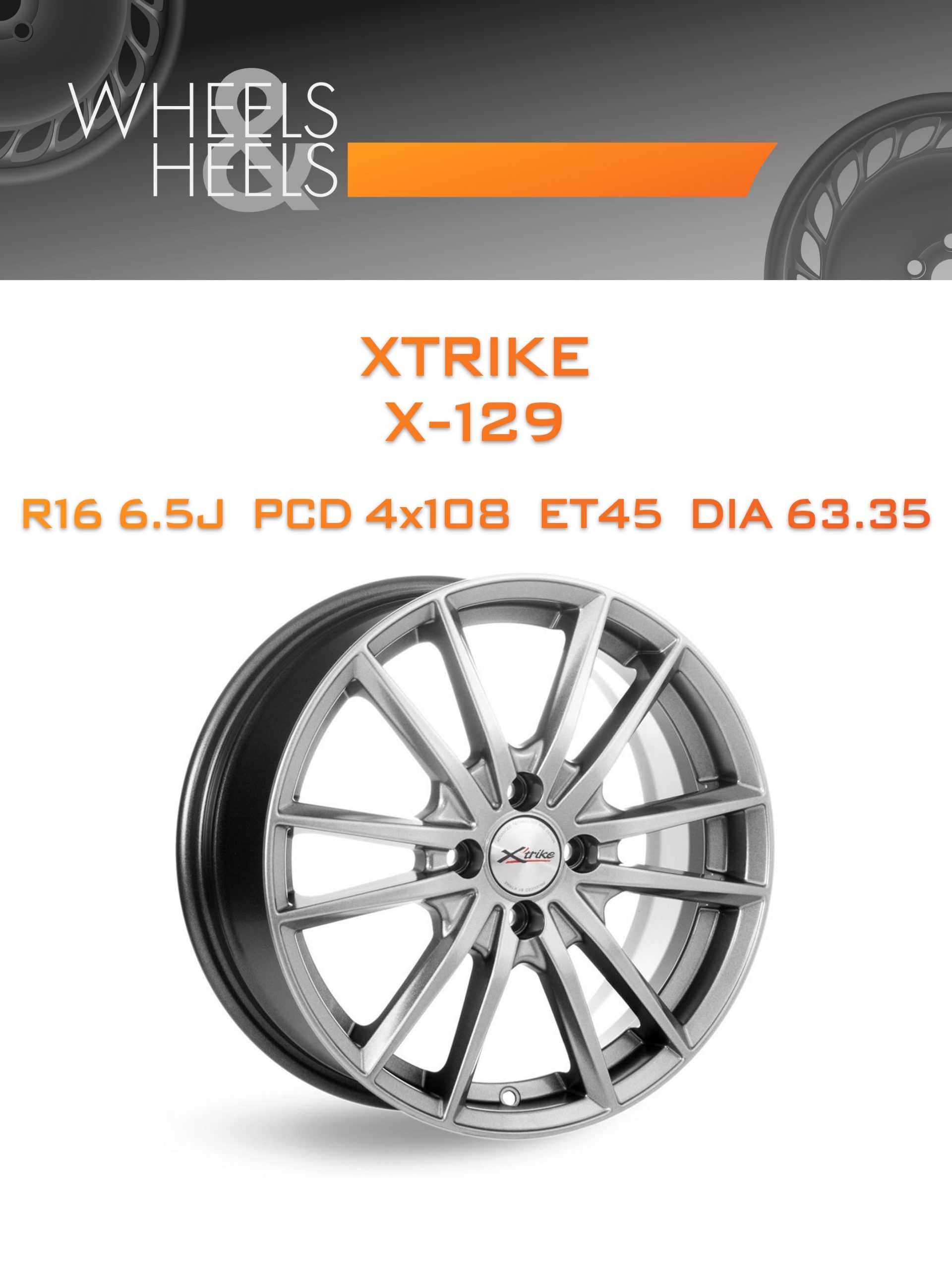 Диски Xtrike X-129 | Каталог Wheelsnheels.ru