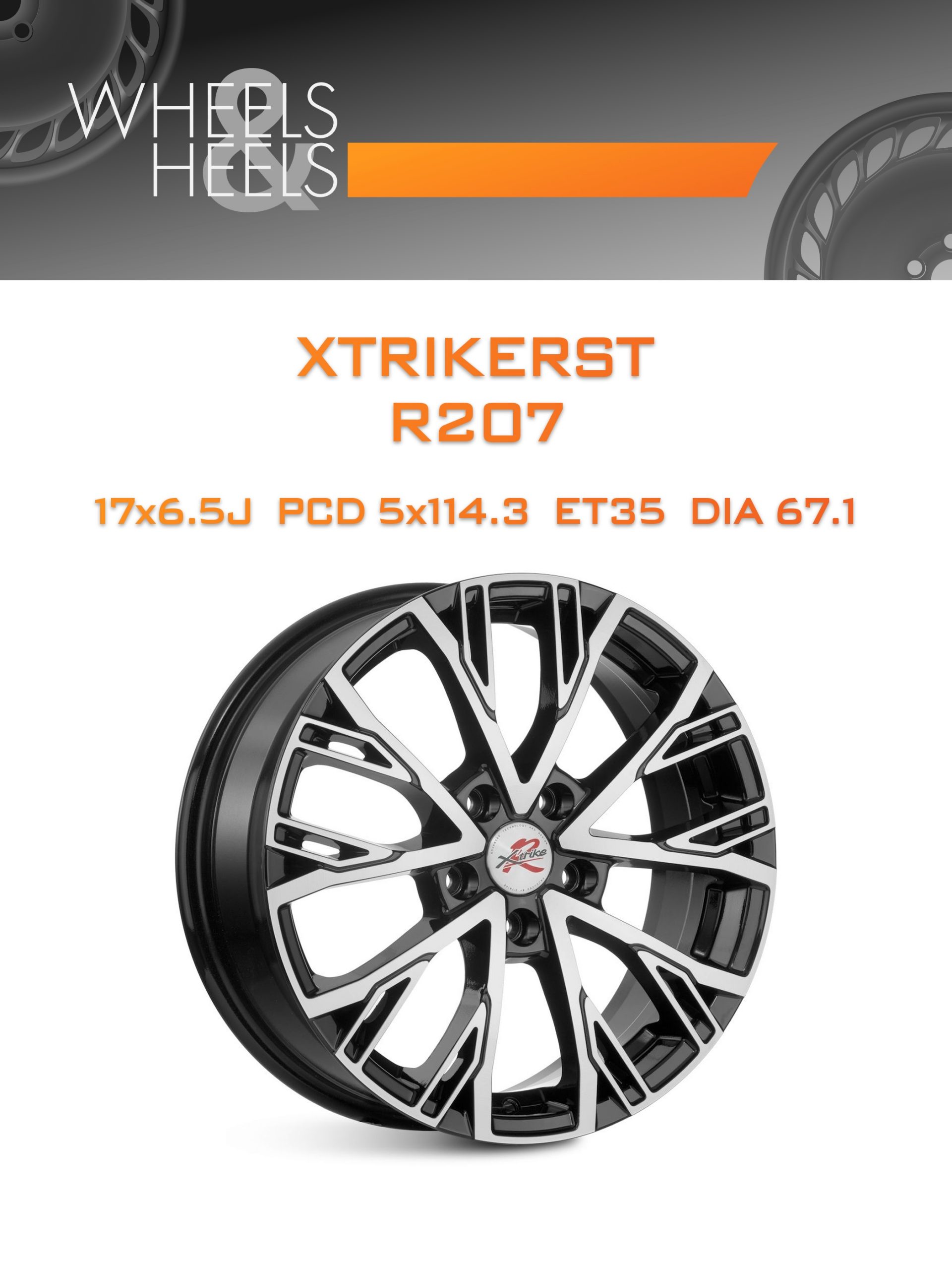 Диски XtrikeRST R207 | Каталог Wheelsnheels.ru