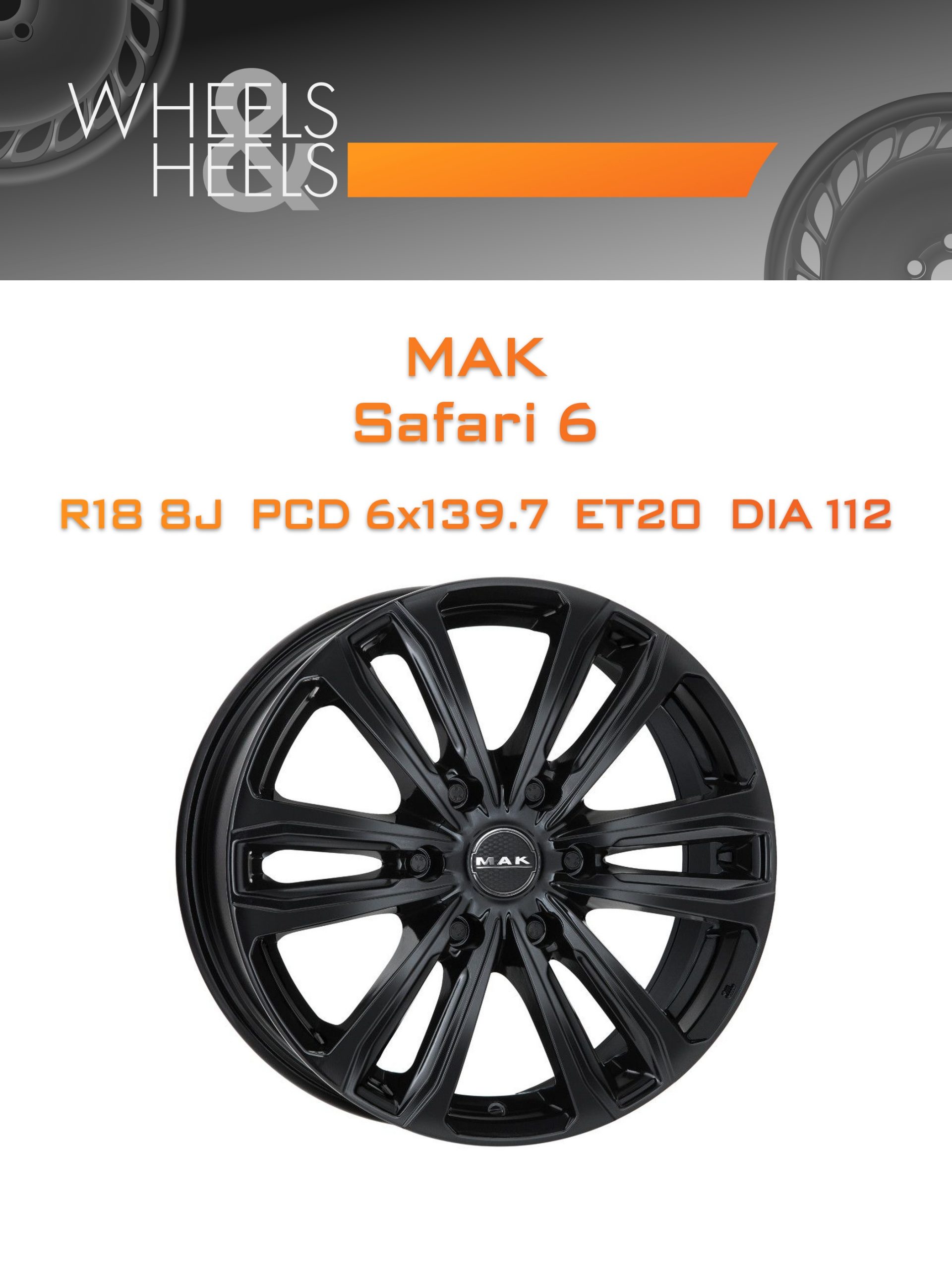 Диски MAK Safari 6 | Каталог Wheelsnheels.ru