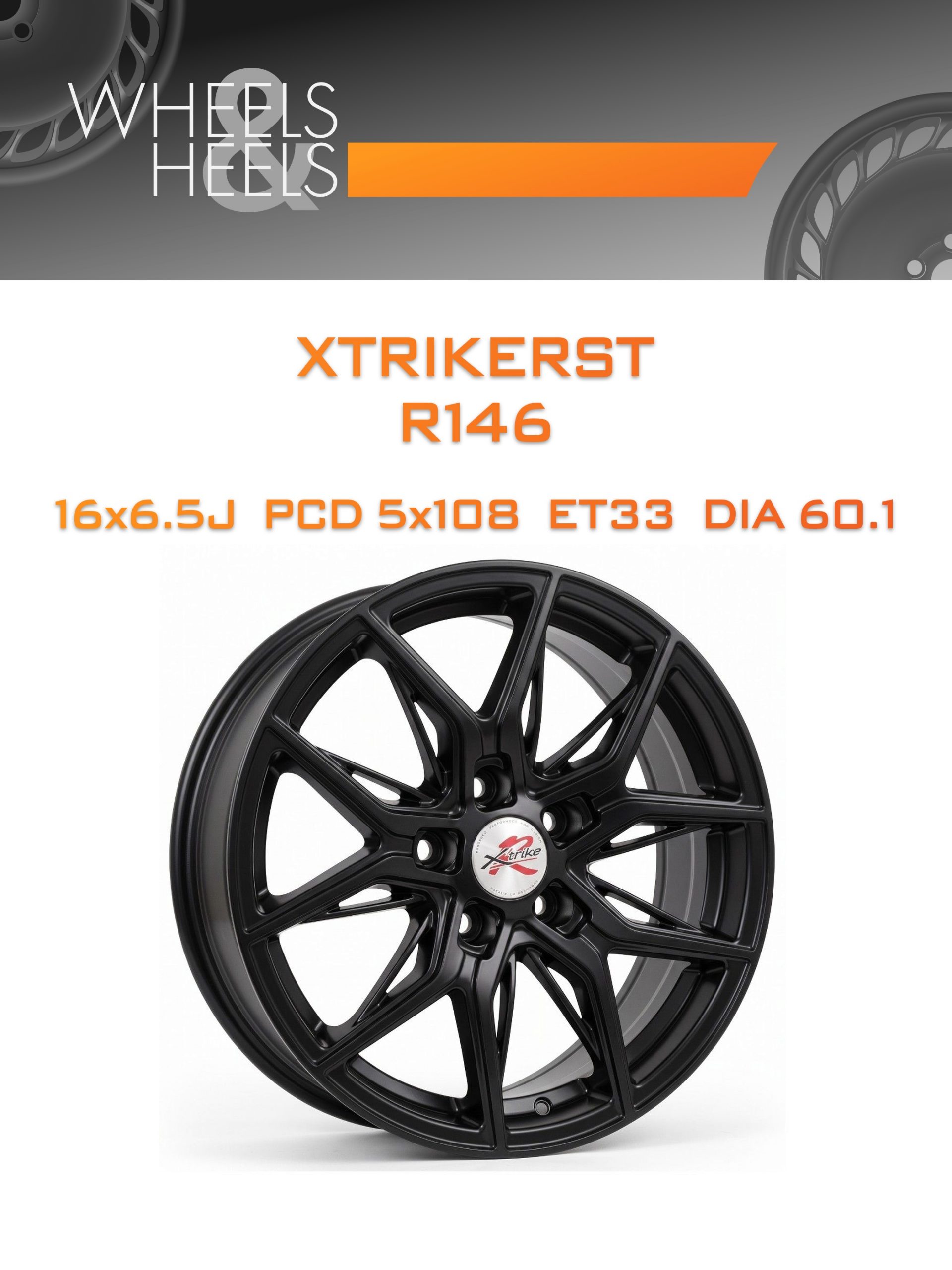 Диски XtrikeRST R146 | Каталог Wheelsnheels.ru