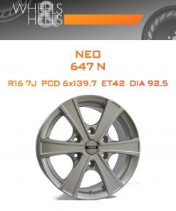 Диски Neo 647 N | Каталог Wheelsnheels.ru