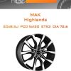 Диски MAK Highlands | Каталог Wheelsnheels.ru