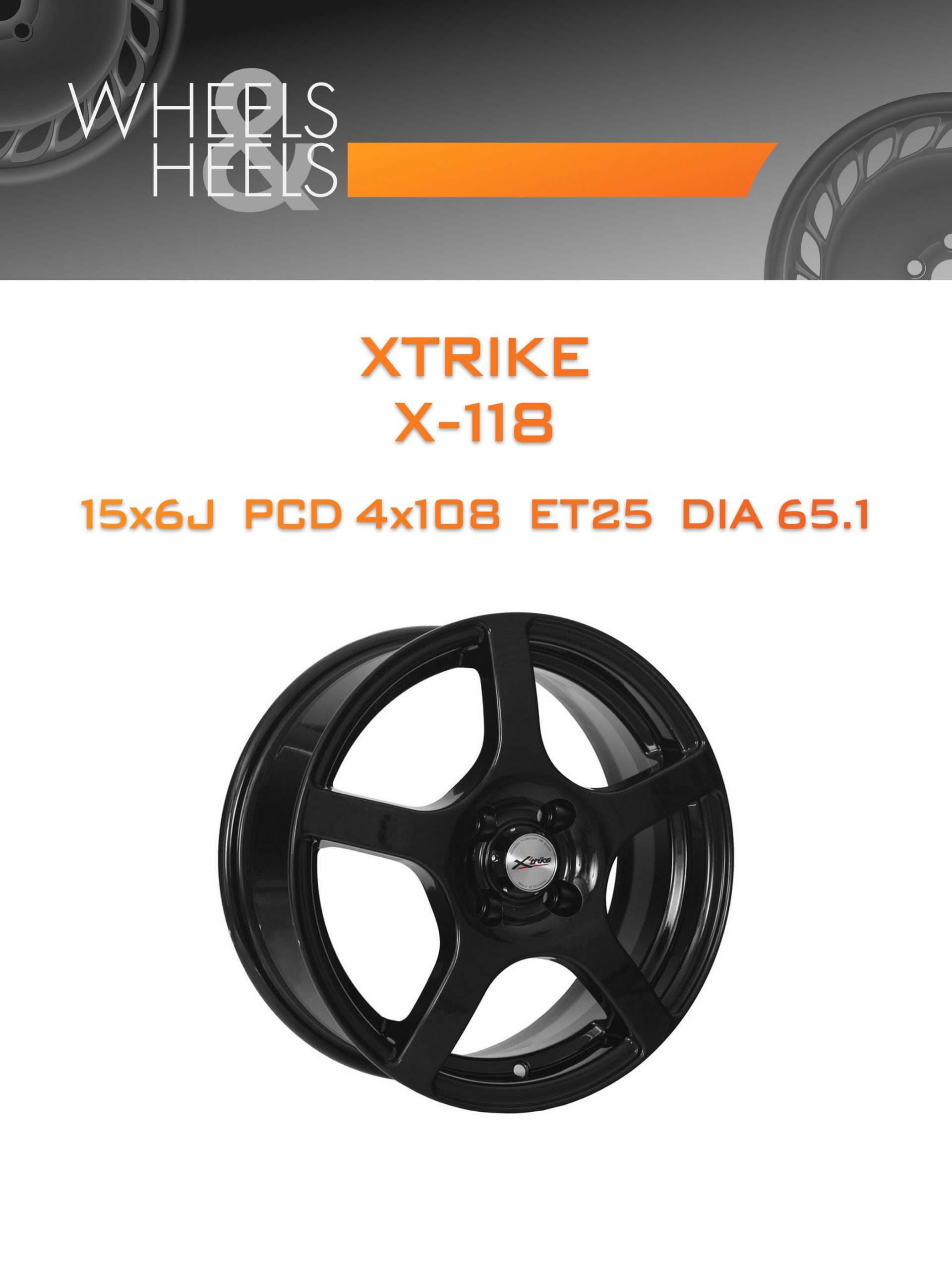 Диски Xtrike X-118 | Каталог Wheelsnheels.ru