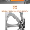 Диски MAK Wolf | Каталог Wheelsnheels.ru