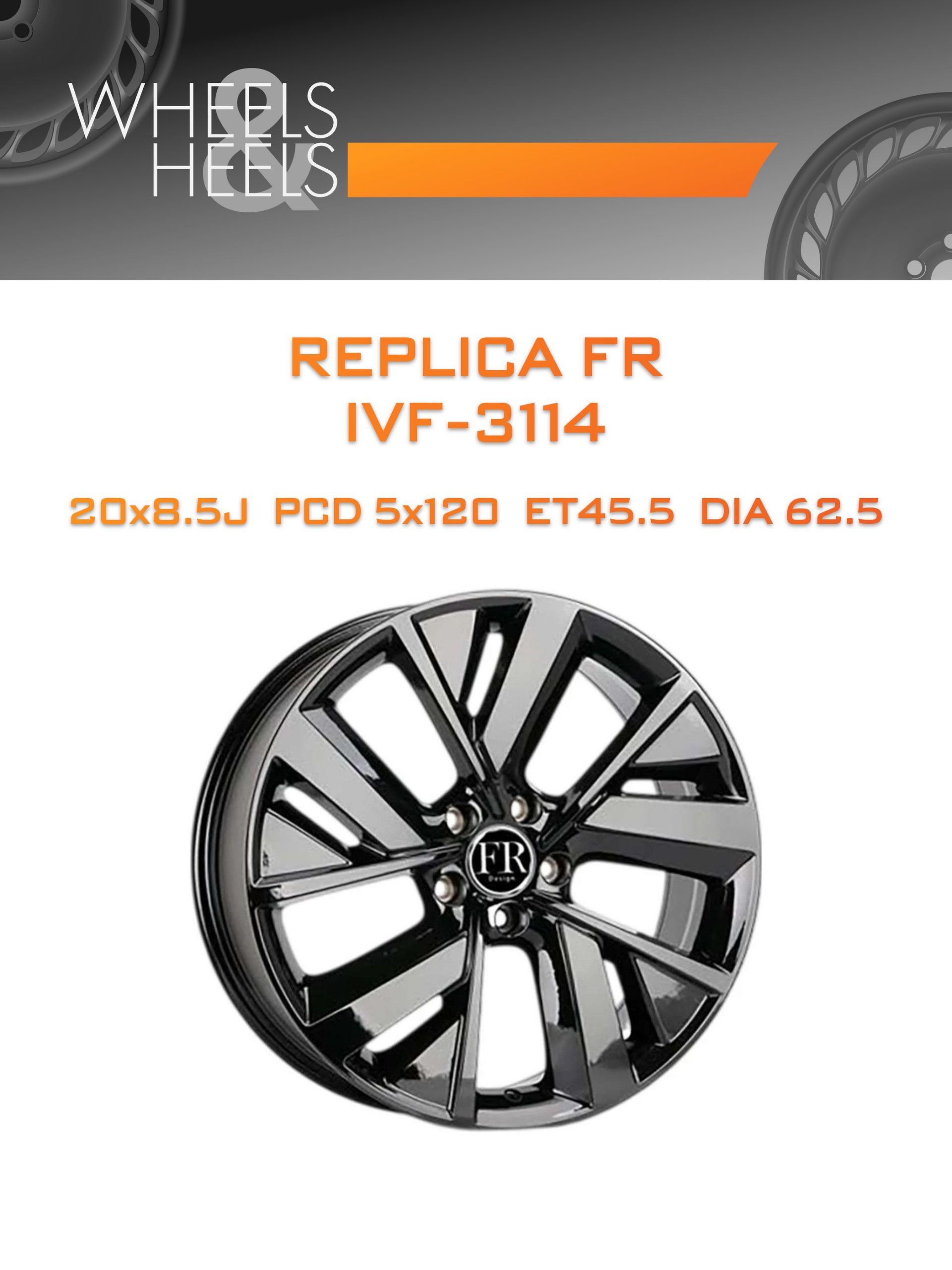 Диски Replica FR IVF-3114 | Каталог Wheelsnheels.ru