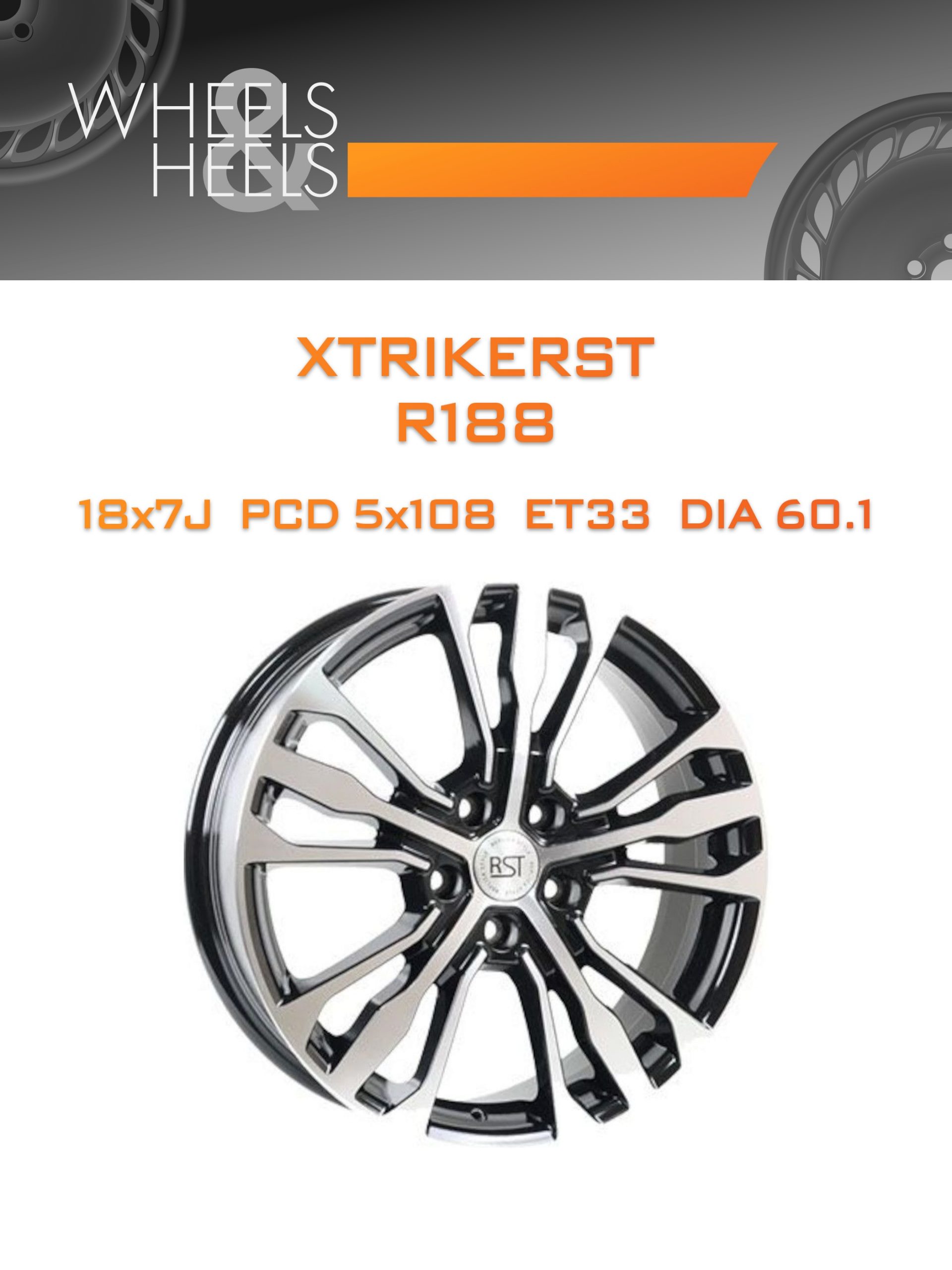 Диски XtrikeRST R188 | Каталог Wheelsnheels.ru