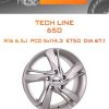 Диски Tech Line 650 | Каталог Wheelsnheels.ru