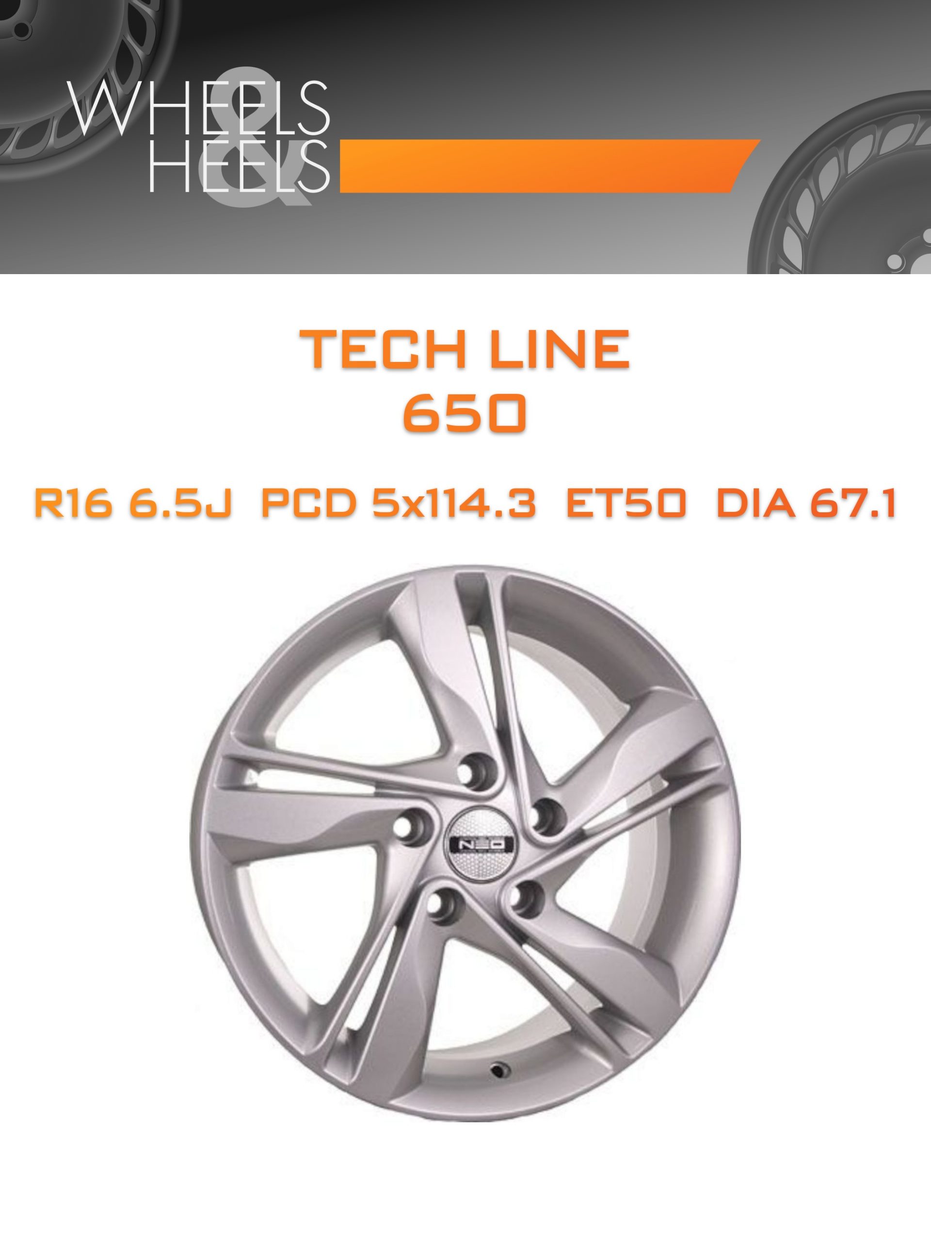 Диски Tech Line 650 | Каталог Wheelsnheels.ru