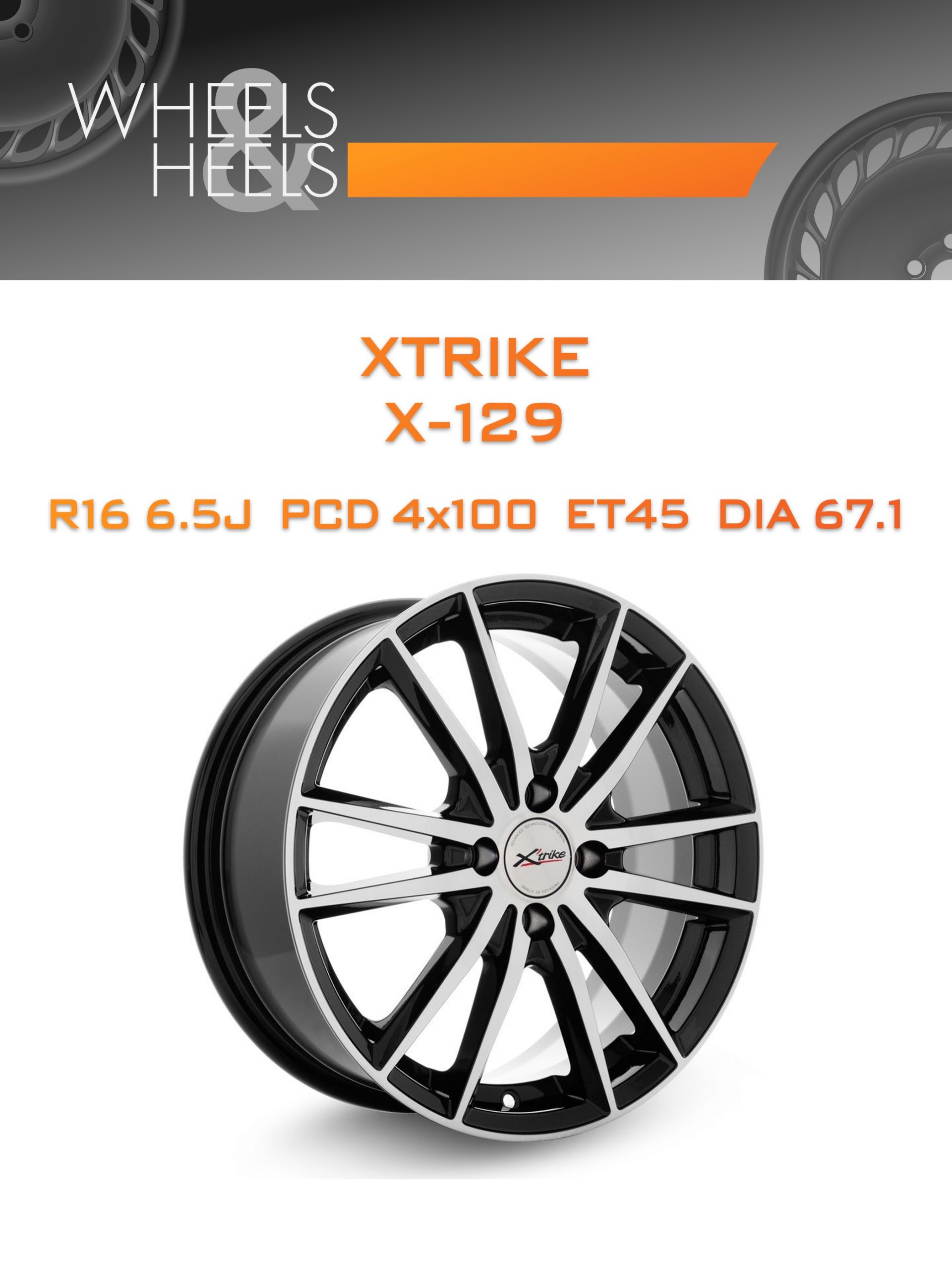 Диски Xtrike X-129 | Каталог Wheelsnheels.ru