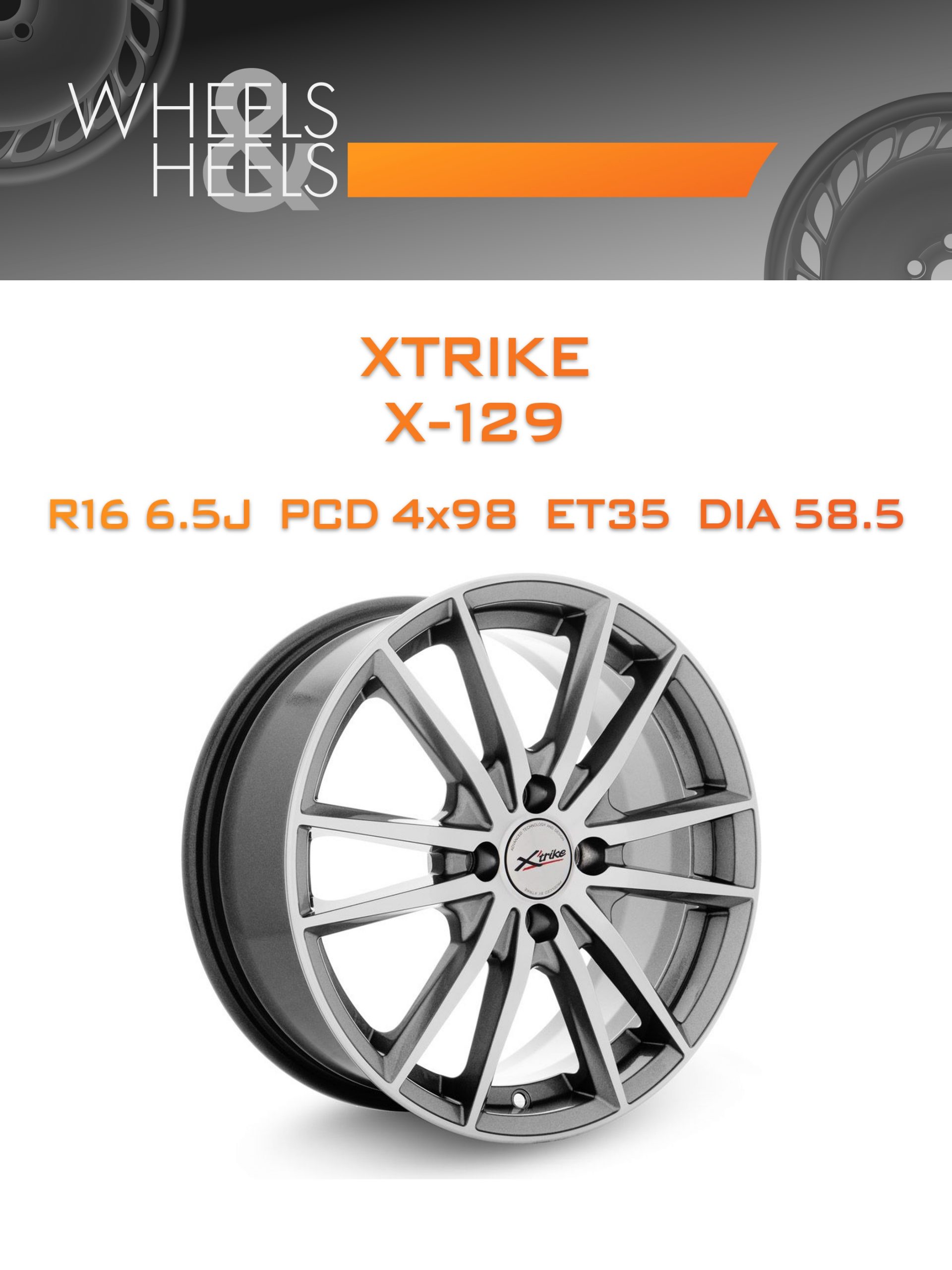 Диски Xtrike X-129 | Каталог Wheelsnheels.ru