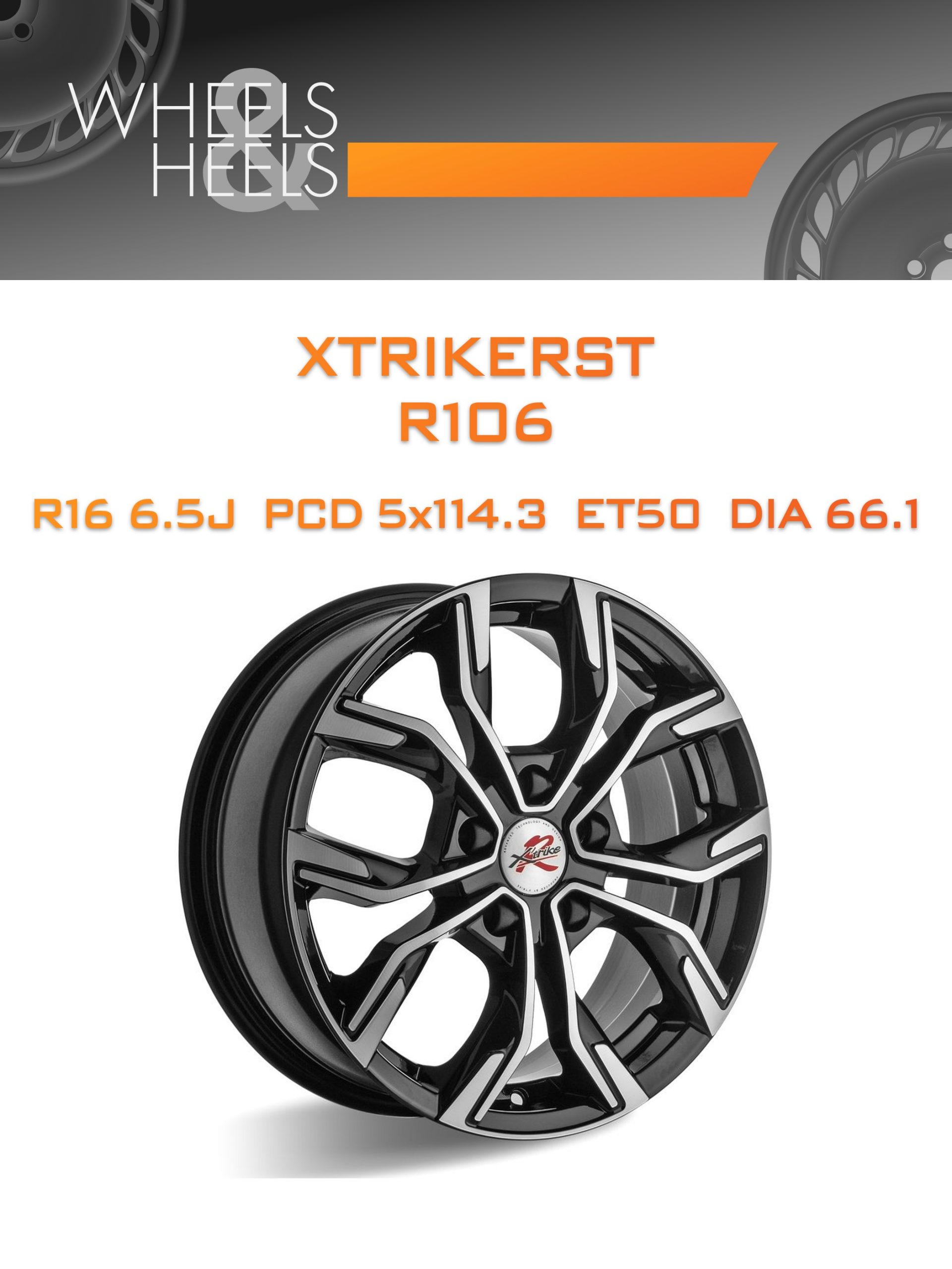 Диски XtrikeRST R106 | Каталог Wheelsnheels.ru