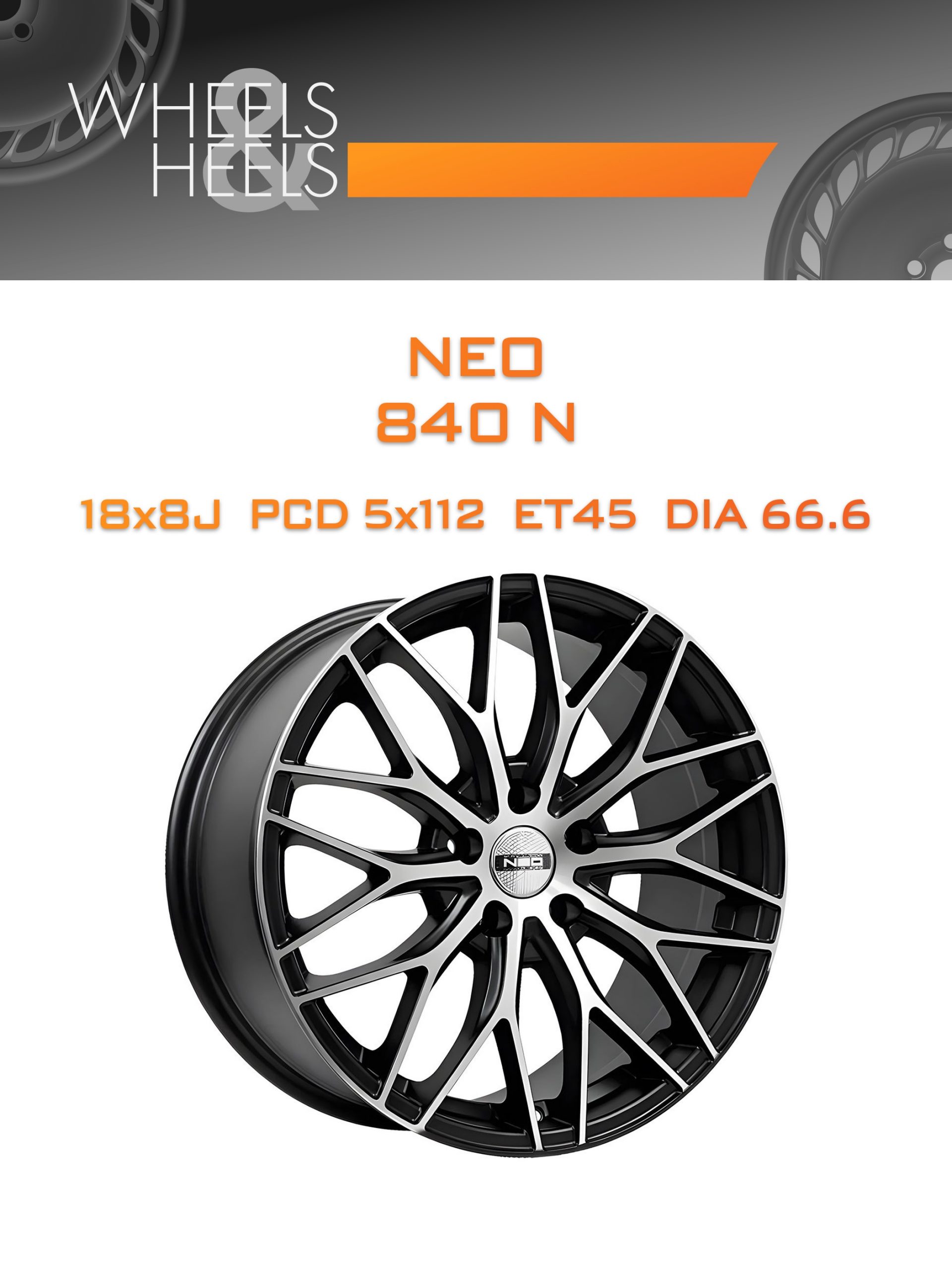 Диски Neo 840 N | Каталог Wheelsnheels.ru