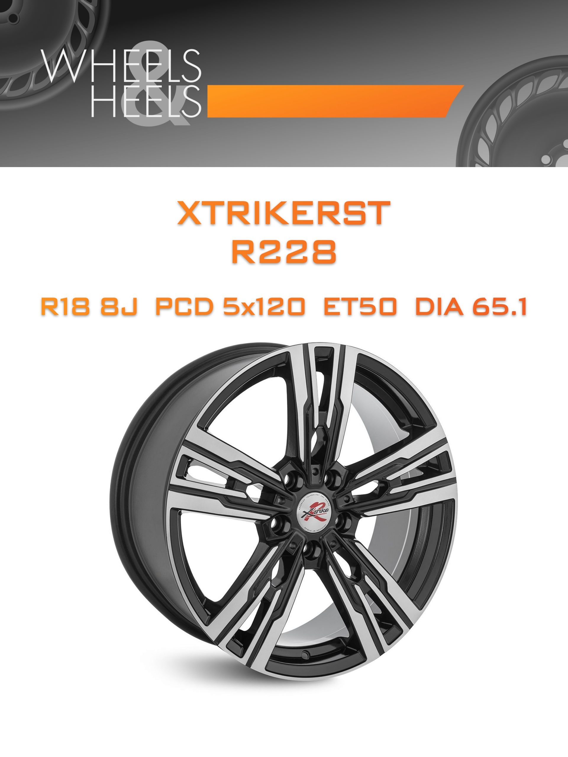 Диски XtrikeRST R228 | Каталог Wheelsnheels.ru