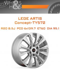 Диски LEGE ARTIS Concept-TY572 | Каталог Wheelsnheels.ru