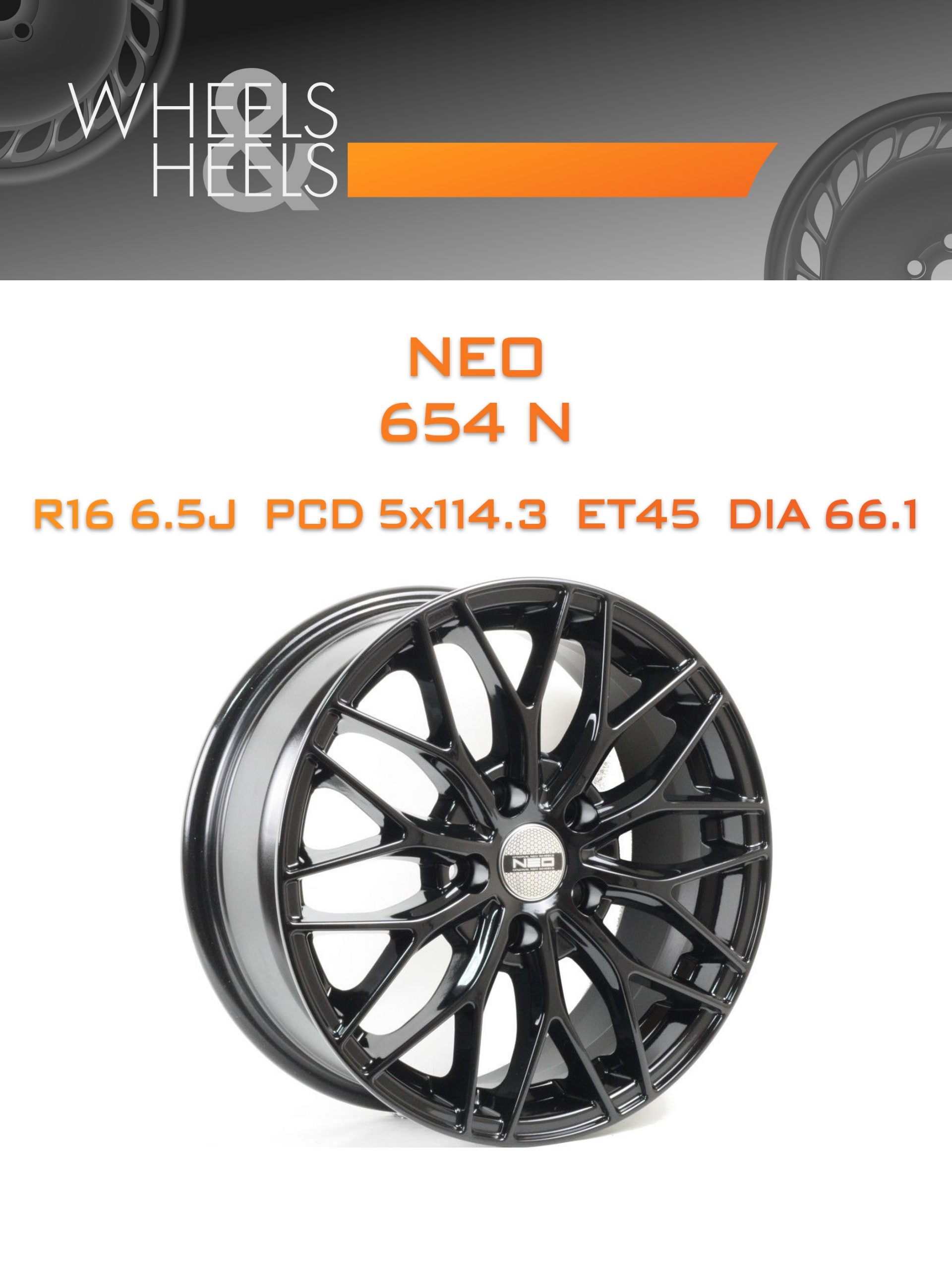 Диски Neo 654 N | Каталог Wheelsnheels.ru