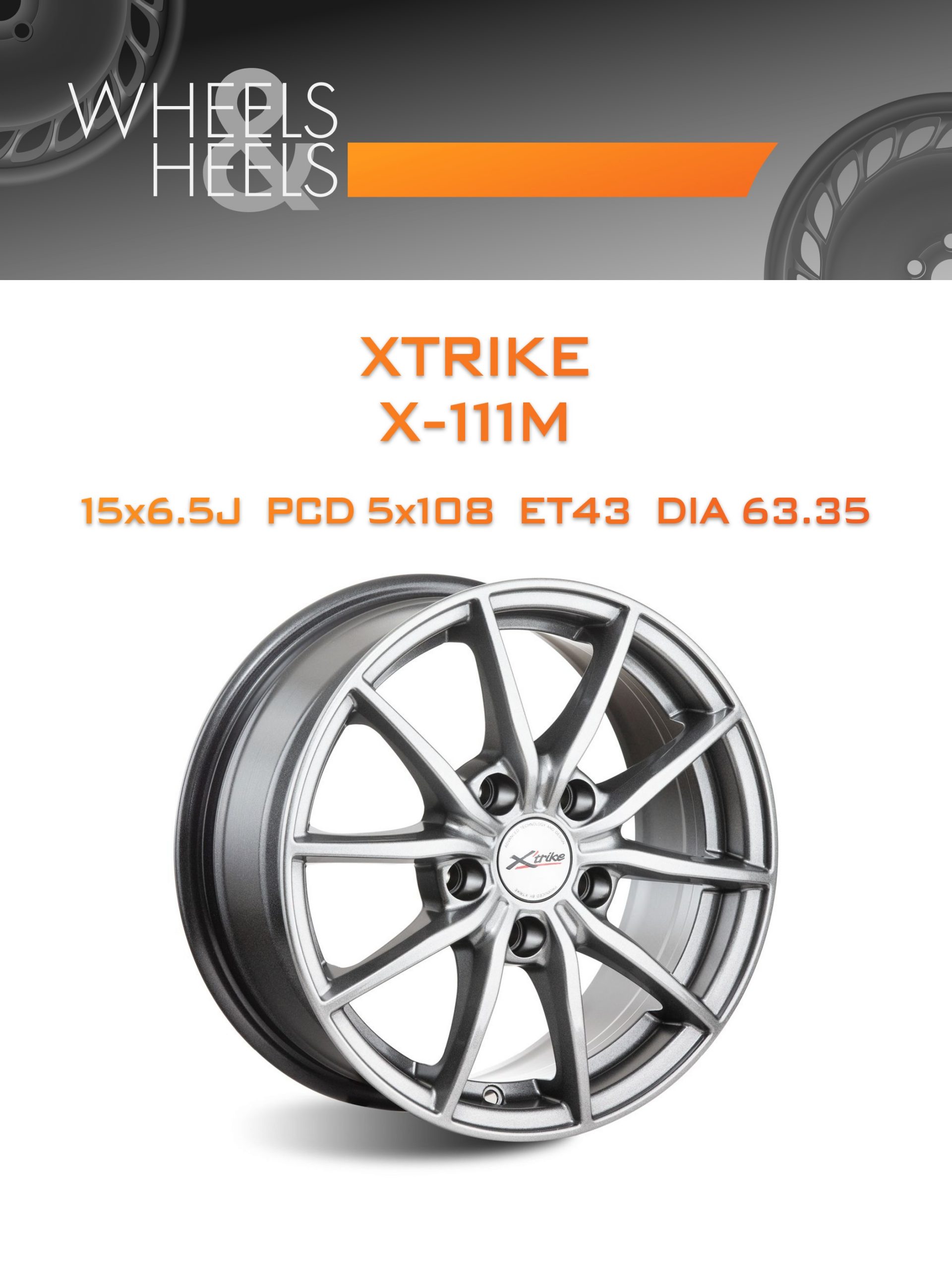 Диски Xtrike X-111М | Каталог Wheelsnheels.ru