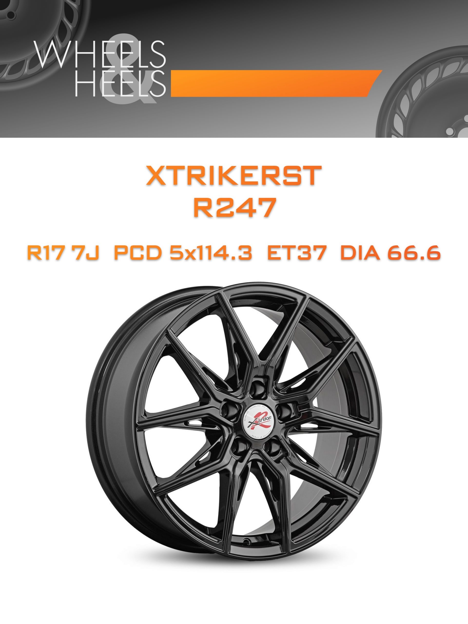 Диски XtrikeRST R247 | Каталог Wheelsnheels.ru