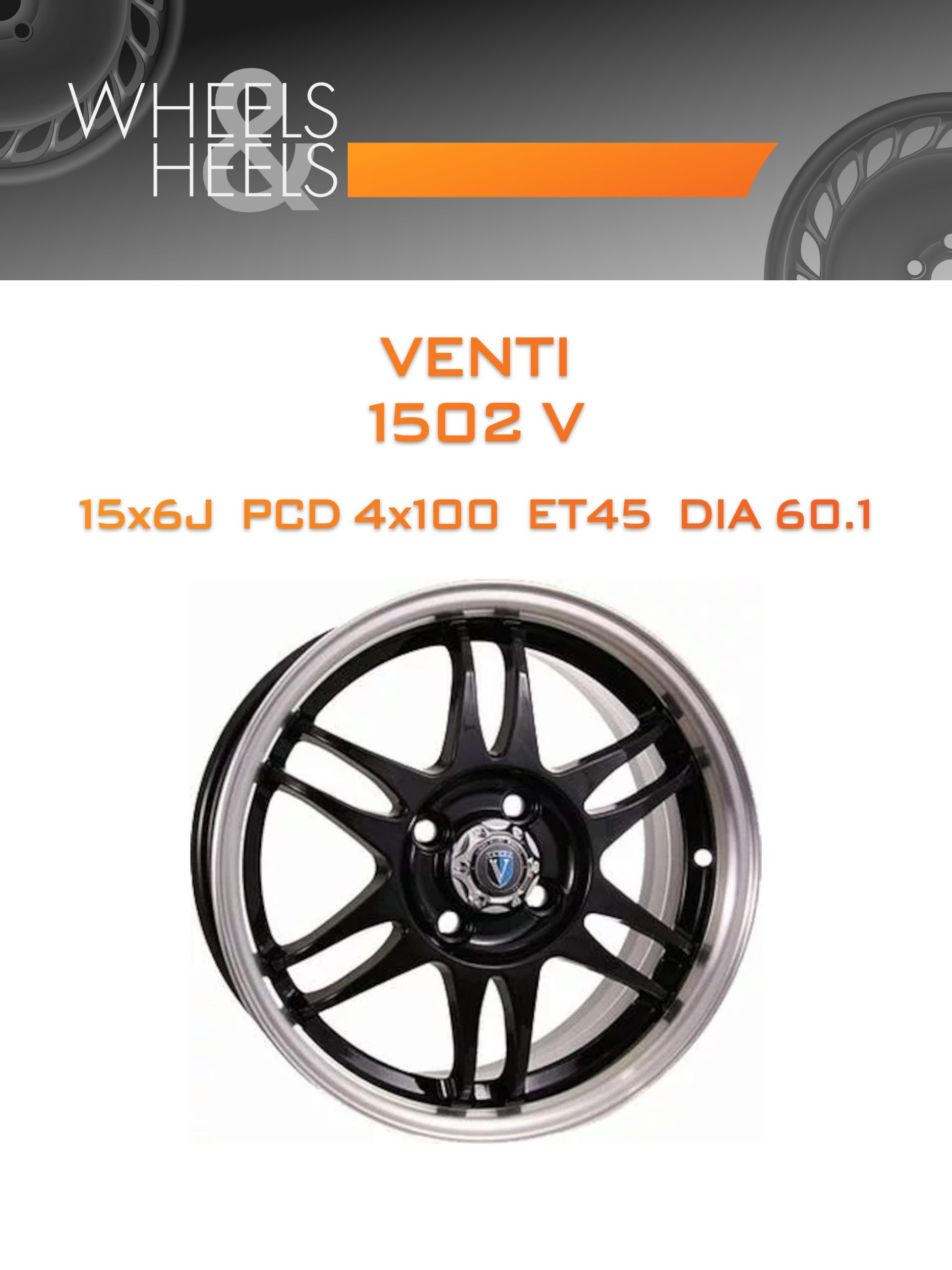 Диски VENTI 1502 V | Каталог Wheelsnheels.ru