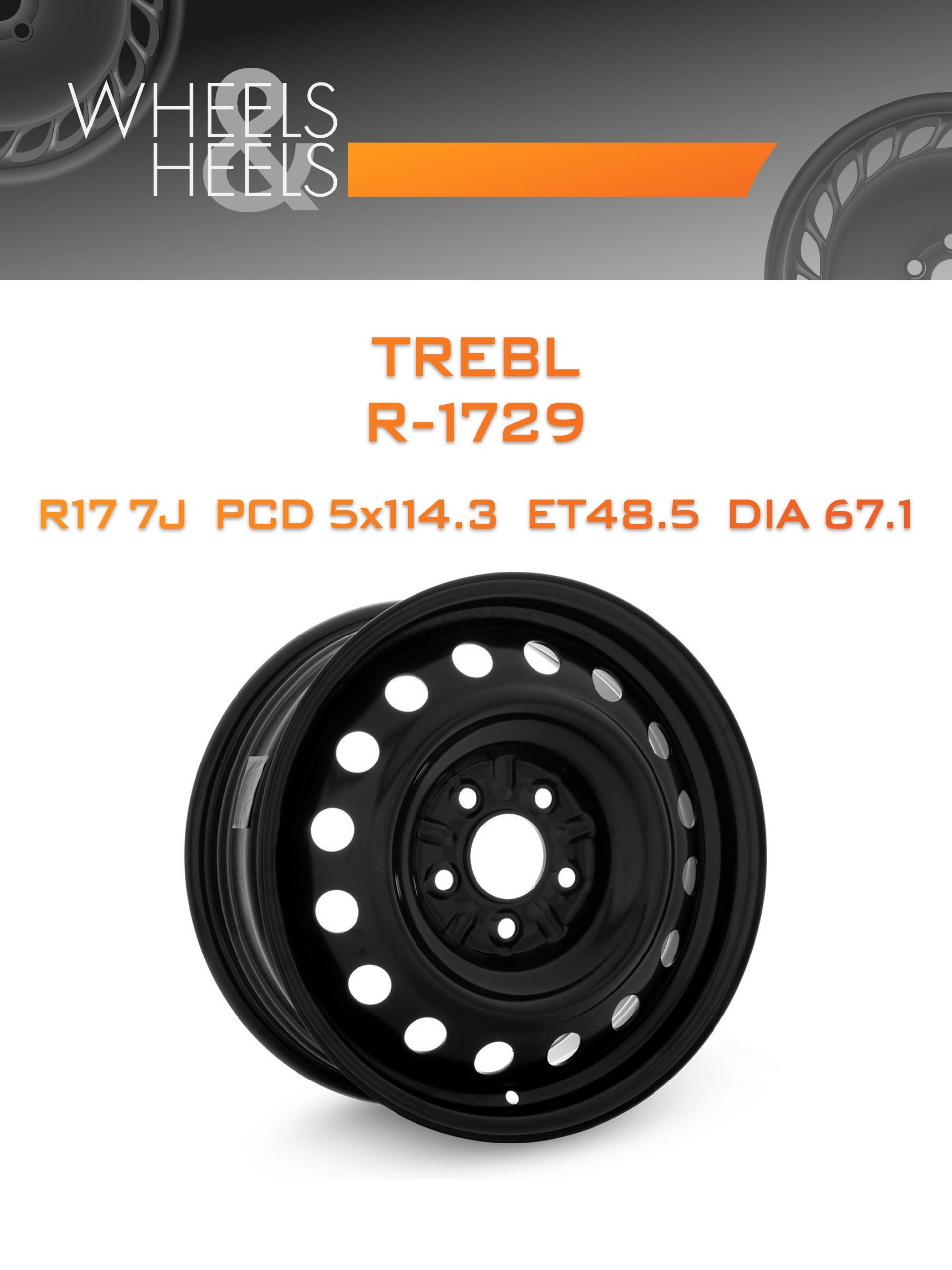 Диски TREBL R-1729 | Каталог Wheelsnheels.ru