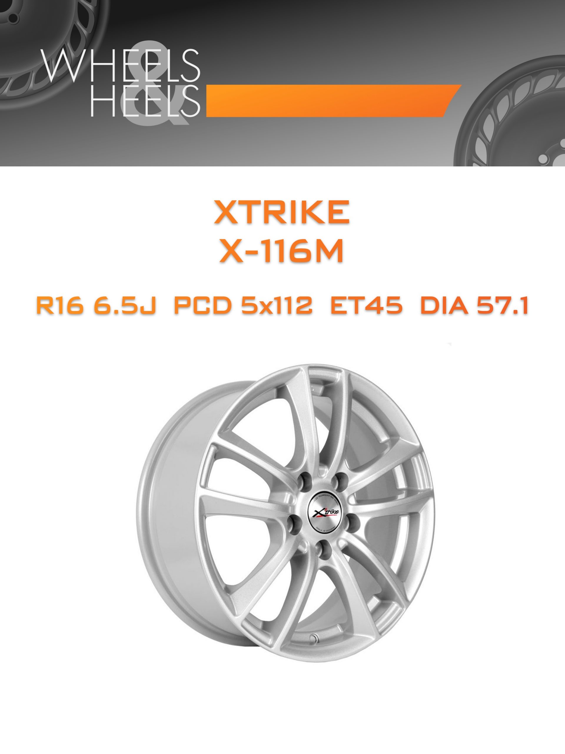Диски Xtrike X-116М | Каталог Wheelsnheels.ru