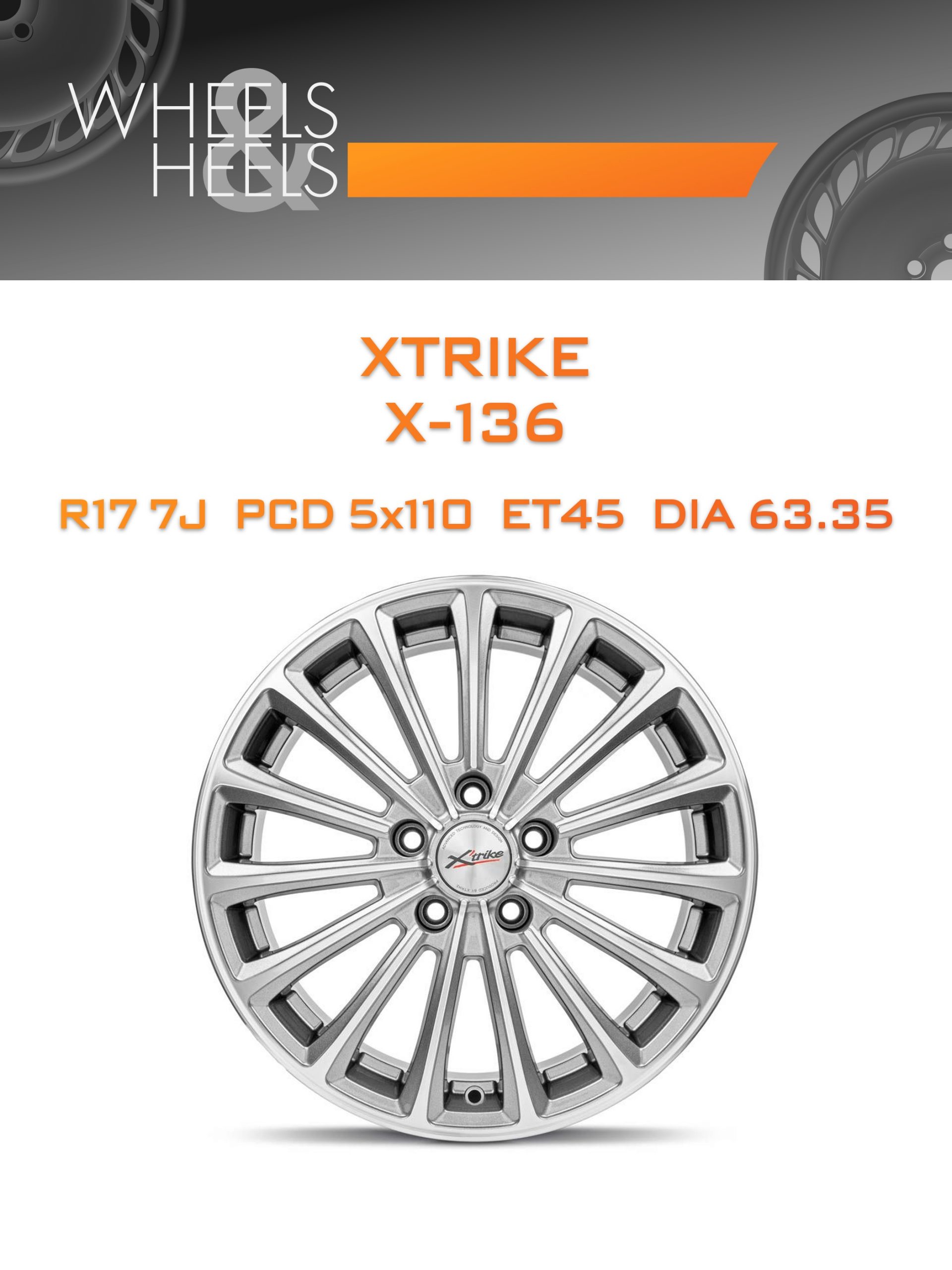 Диски Xtrike X-136 | Каталог Wheelsnheels.ru