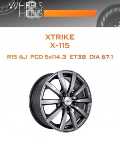 Диски Xtrike X-115 | Каталог Wheelsnheels.ru
