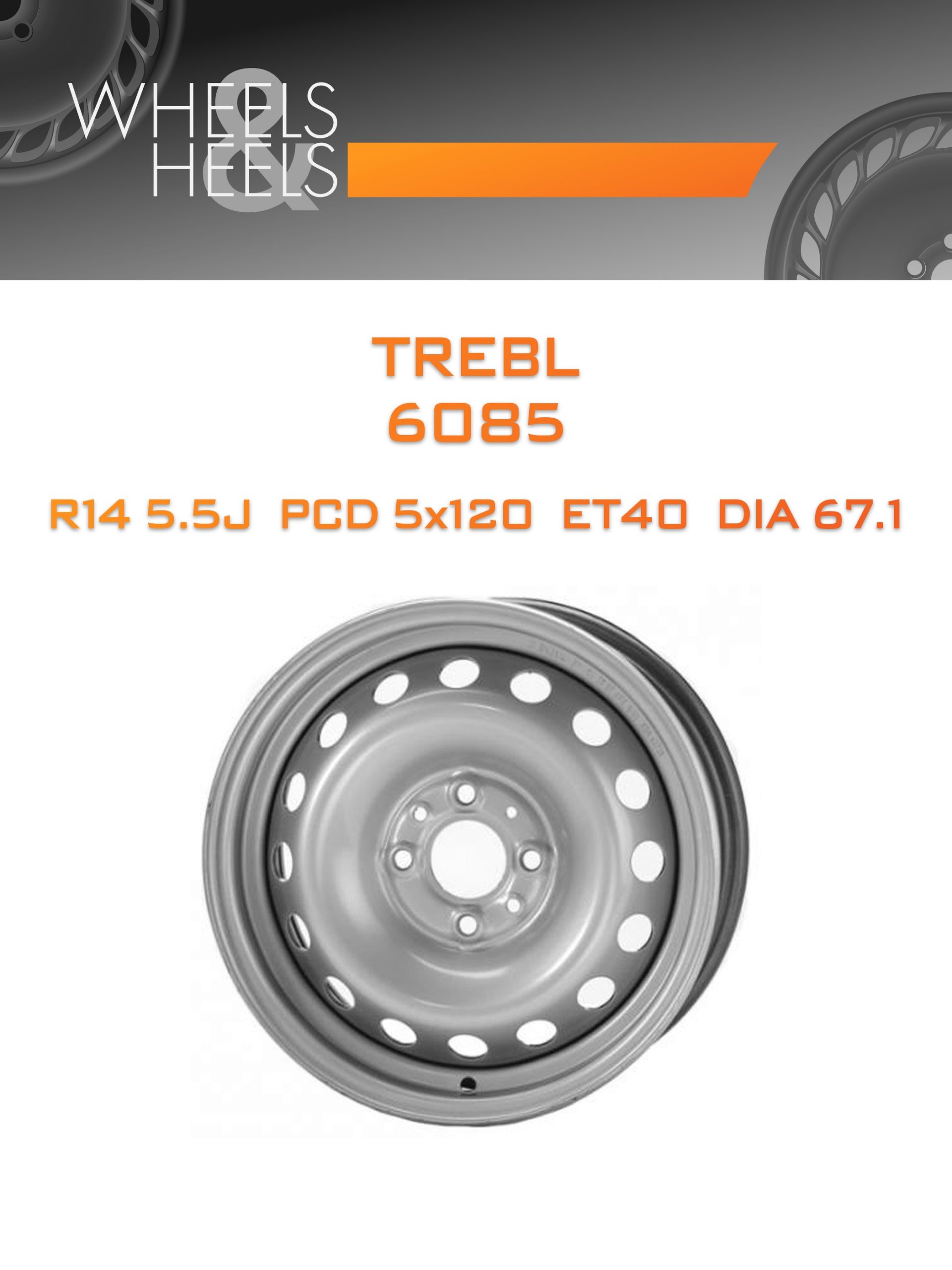 Диски TREBL 6085 | Каталог Wheelsnheels.ru