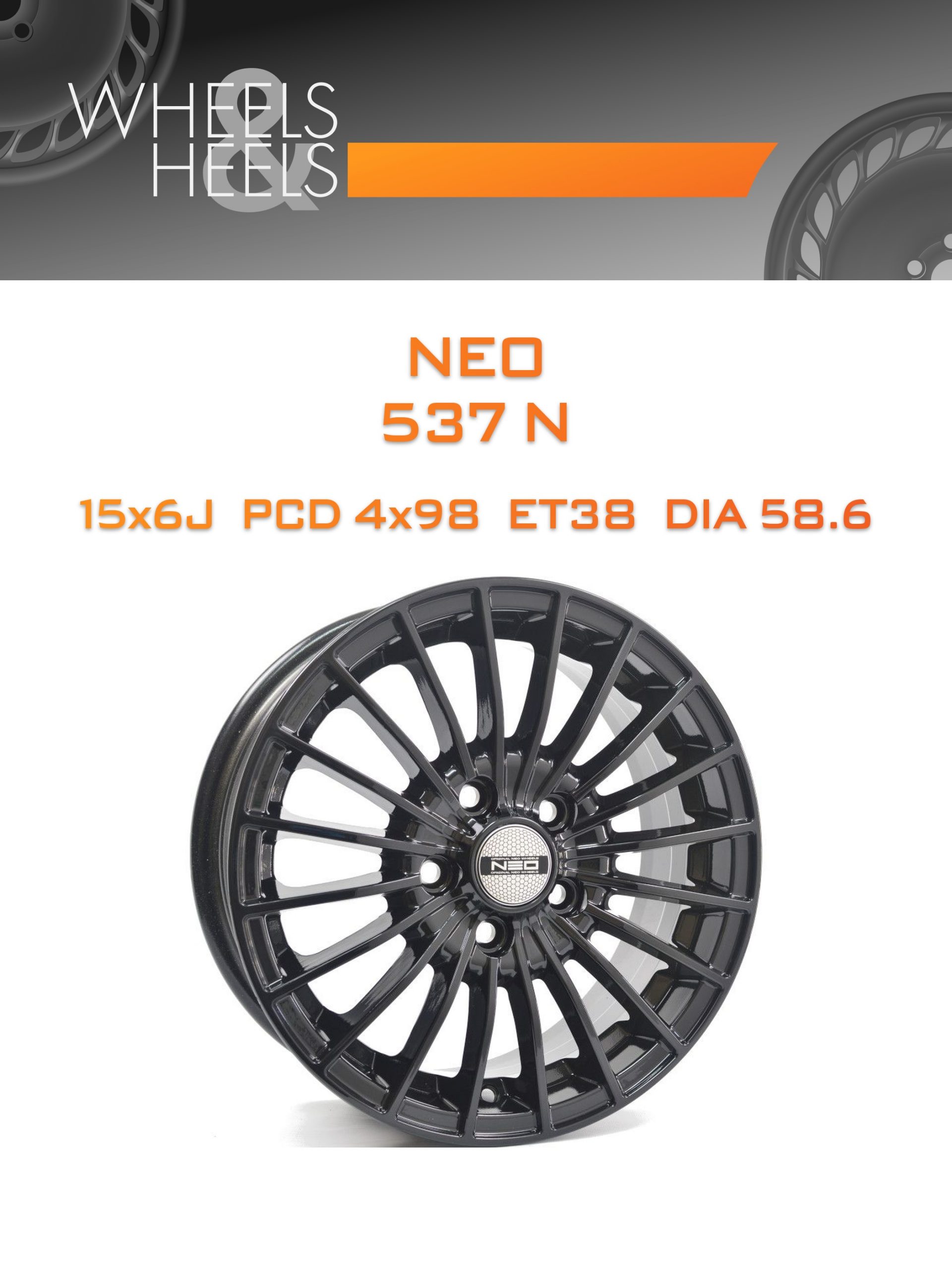 Диски Neo 537 N | Каталог Wheelsnheels.ru