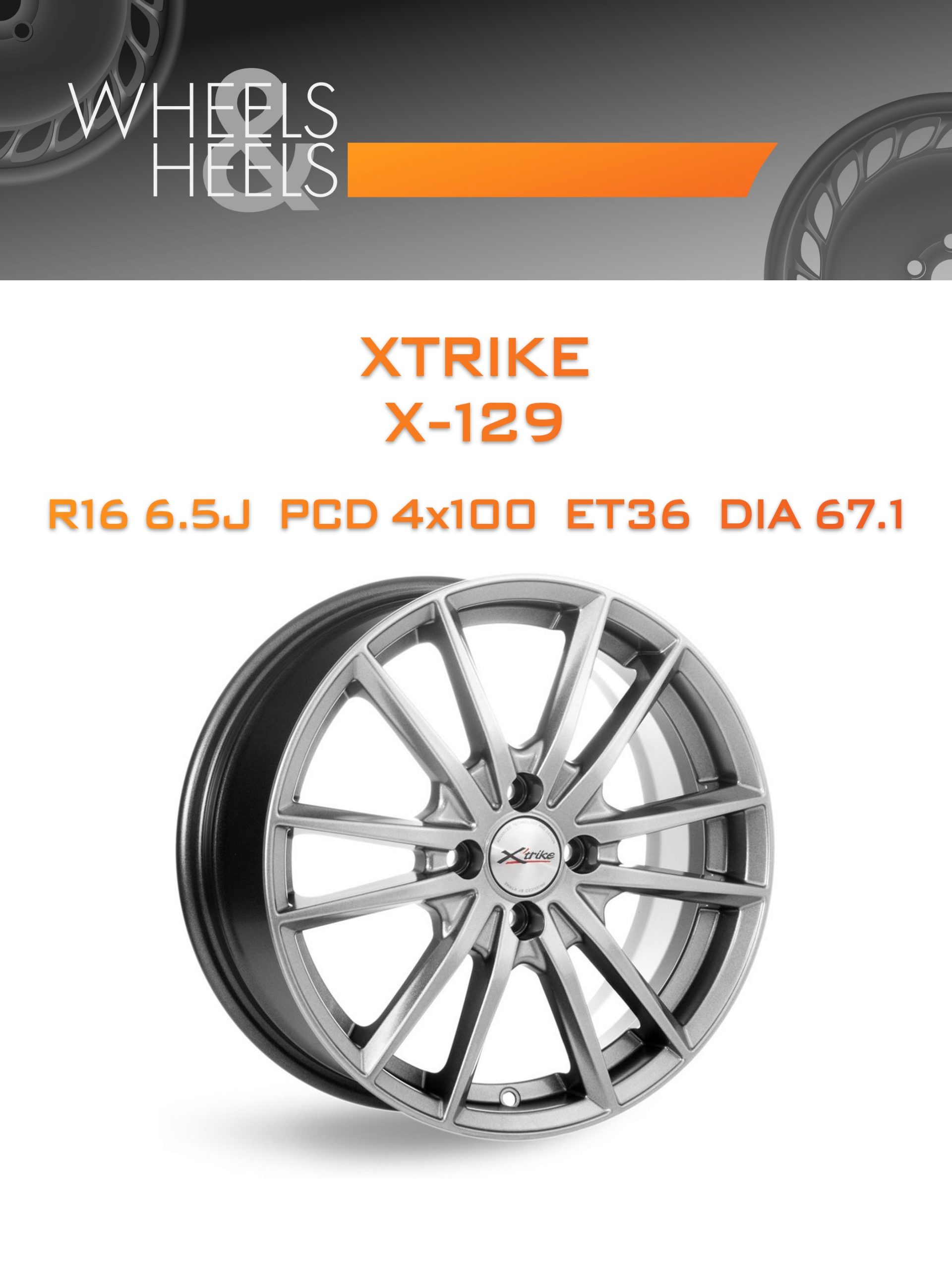 Диски Xtrike X-129 | Каталог Wheelsnheels.ru