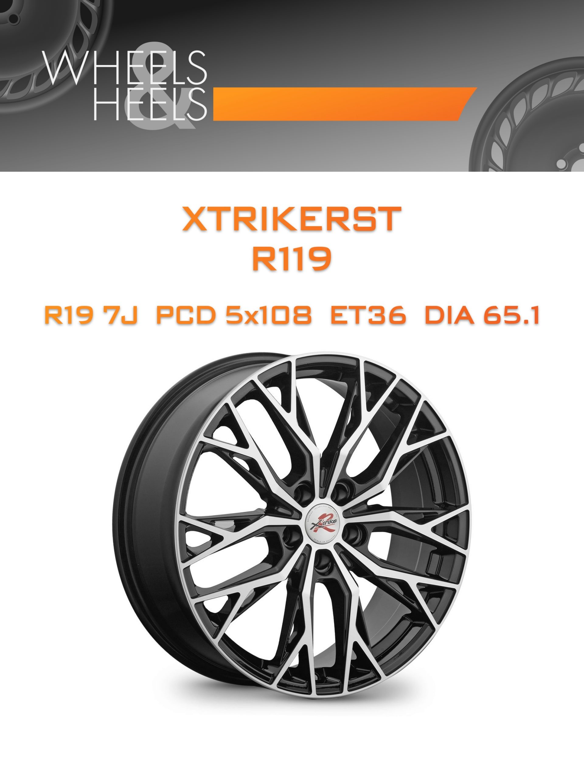 Диски XtrikeRST R119 | Каталог Wheelsnheels.ru