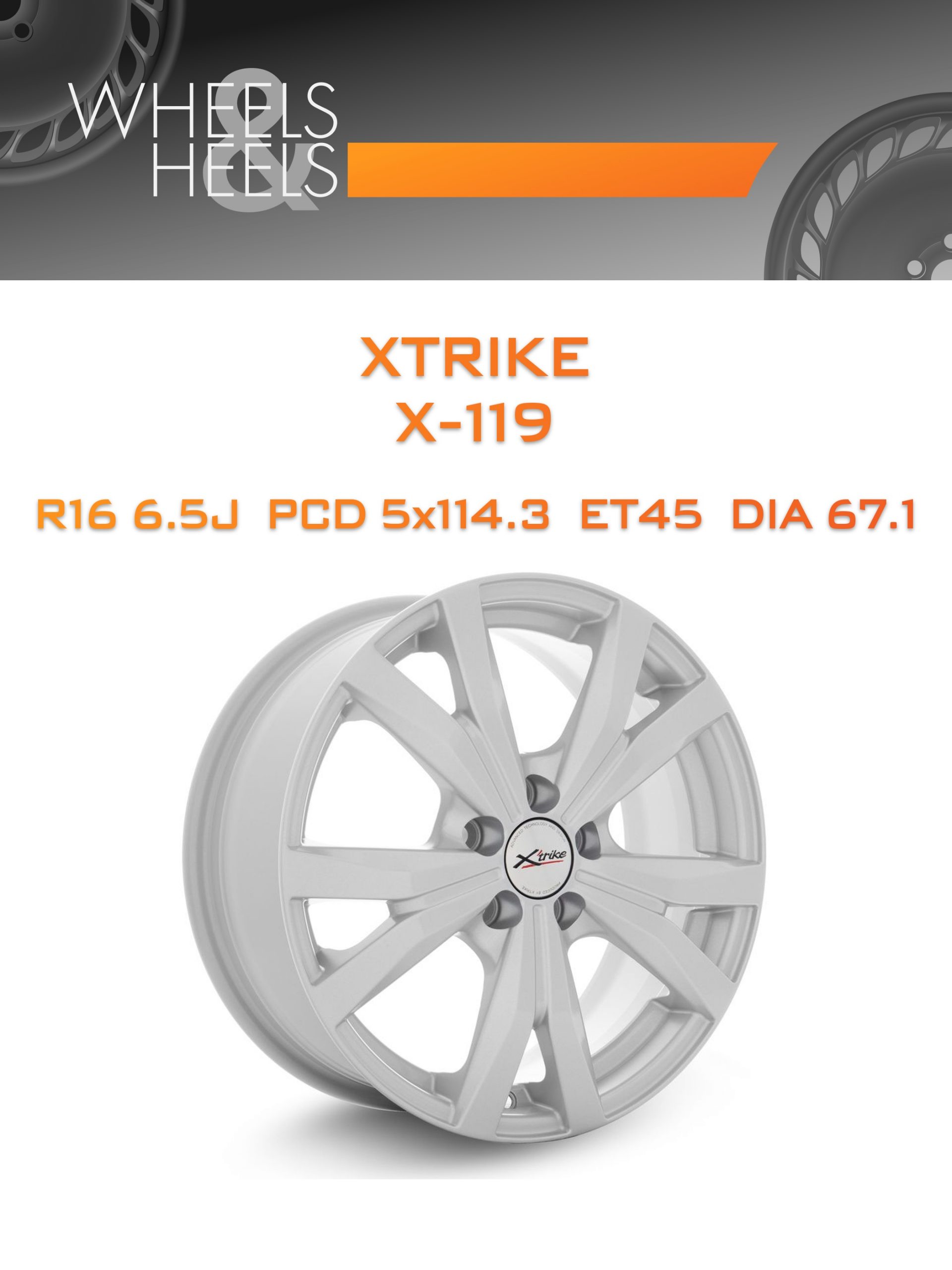 Диски Xtrike X-119 | Каталог Wheelsnheels.ru