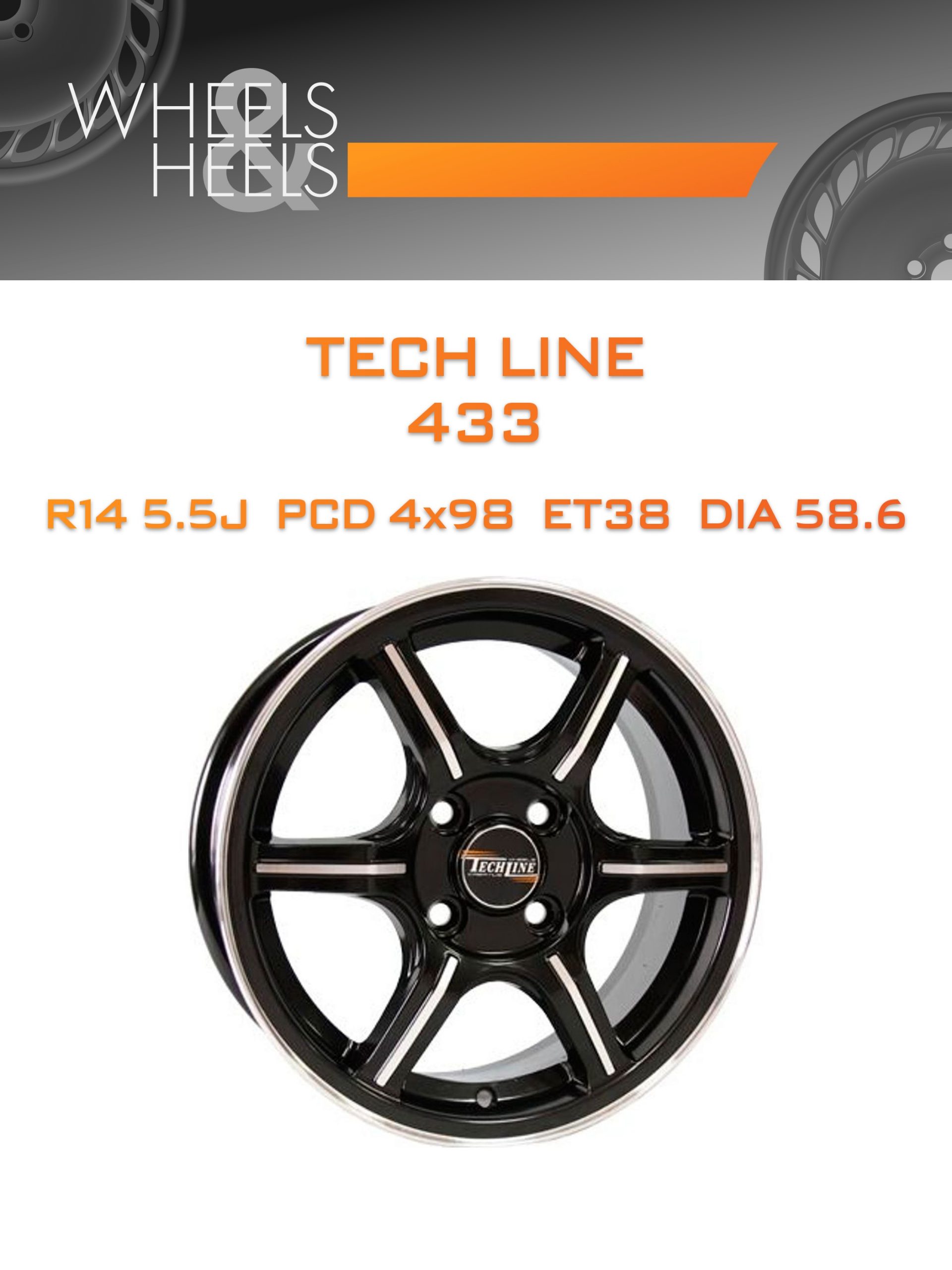 Диски Tech Line 433 | Каталог Wheelsnheels.ru