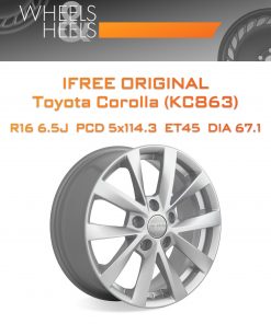 Диски iFree Original Toyota Corolla (КС863) | Каталог Wheelsnheels.ru