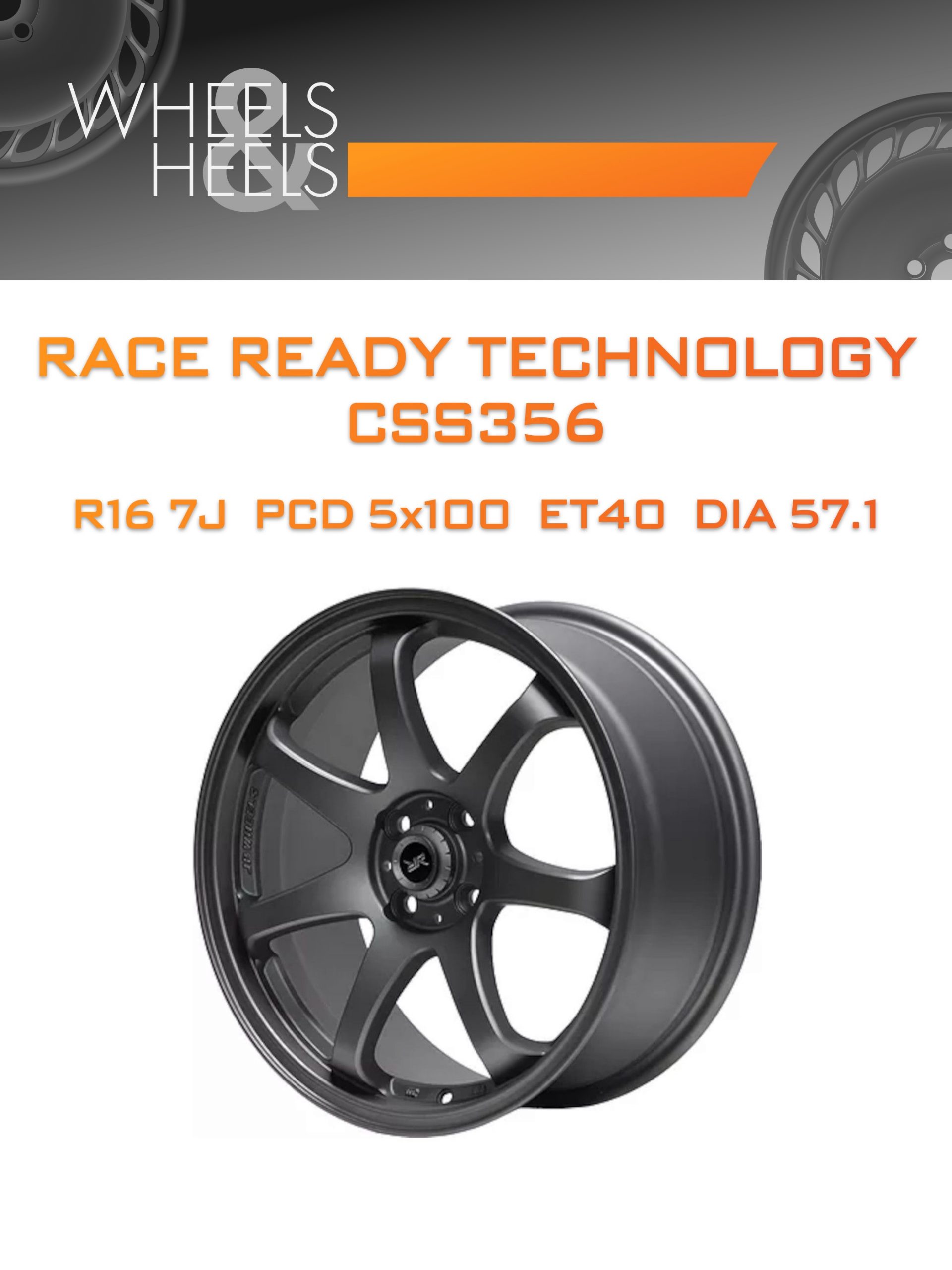 Диски Race Ready Technology CSS356 | Каталог Wheelsnheels.ru