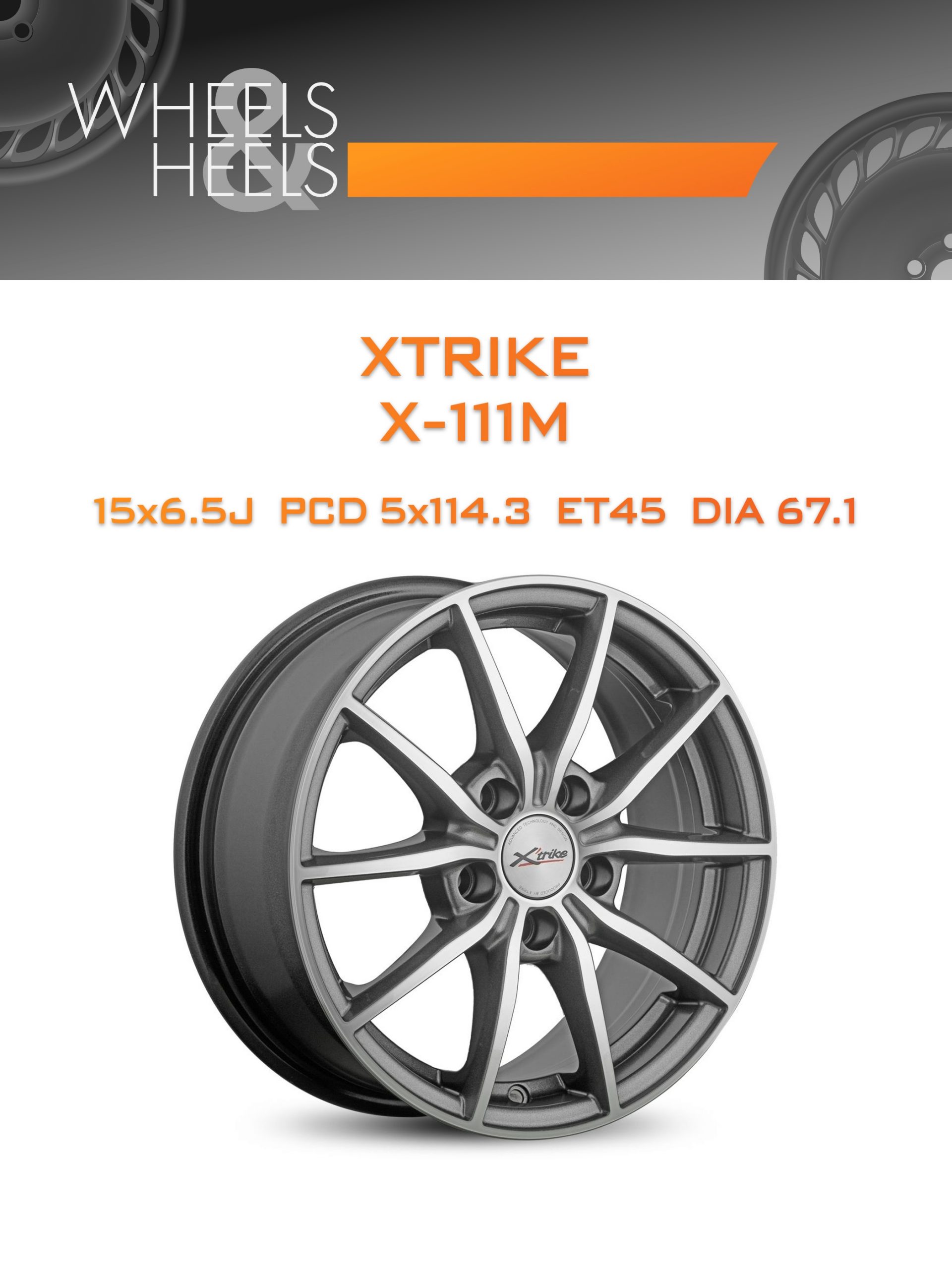 Диски Xtrike X-111М | Каталог Wheelsnheels.ru