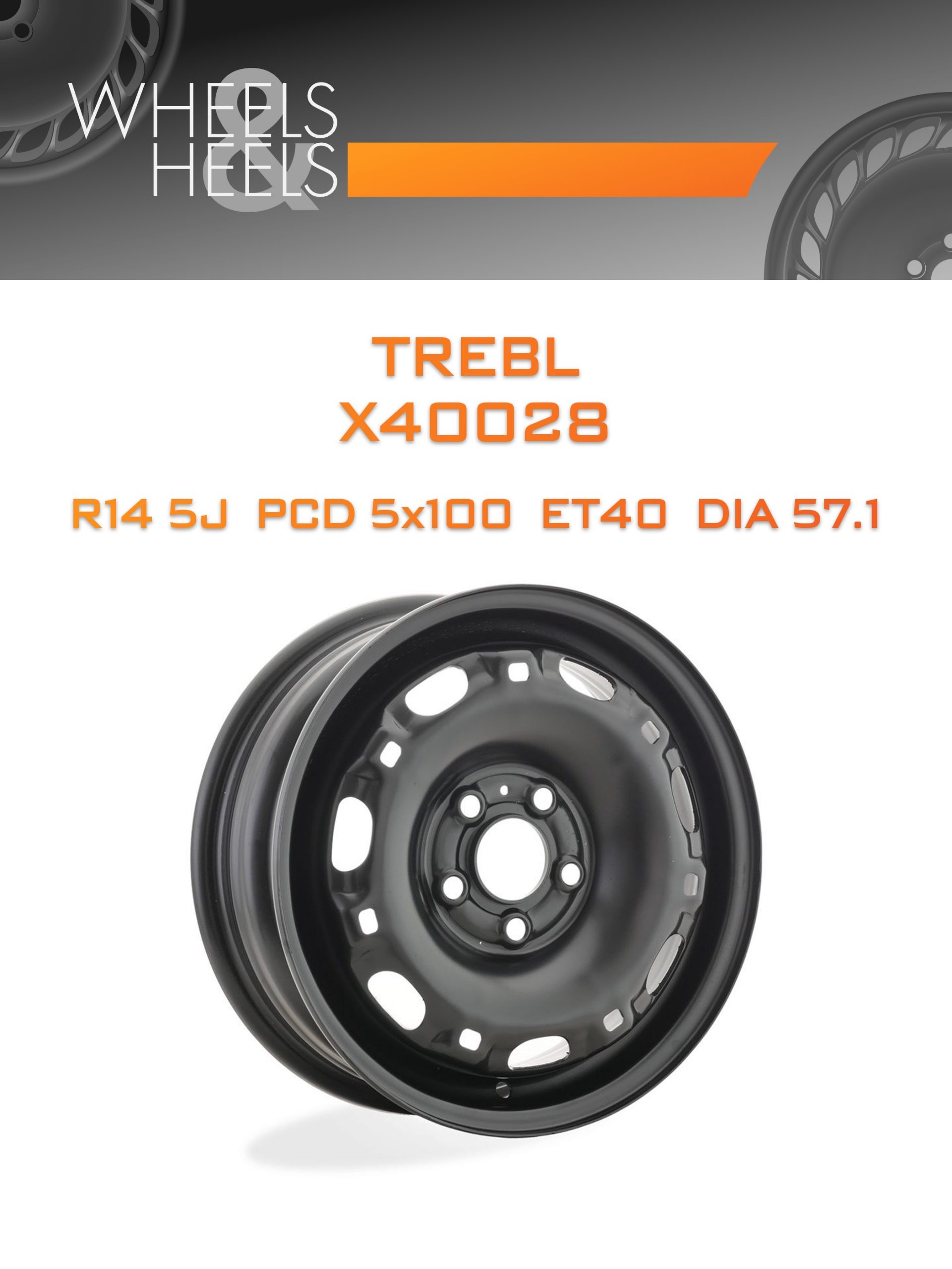 Диски TREBL X40028 | Каталог Wheelsnheels.ru