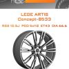 Диски LEGE ARTIS Concept-B533 | Каталог Wheelsnheels.ru