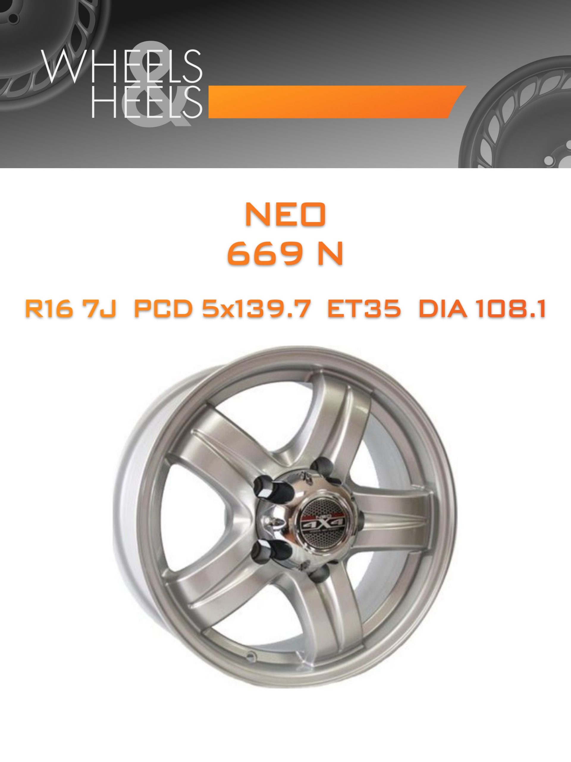 Диски Neo 669 N | Каталог Wheelsnheels.ru