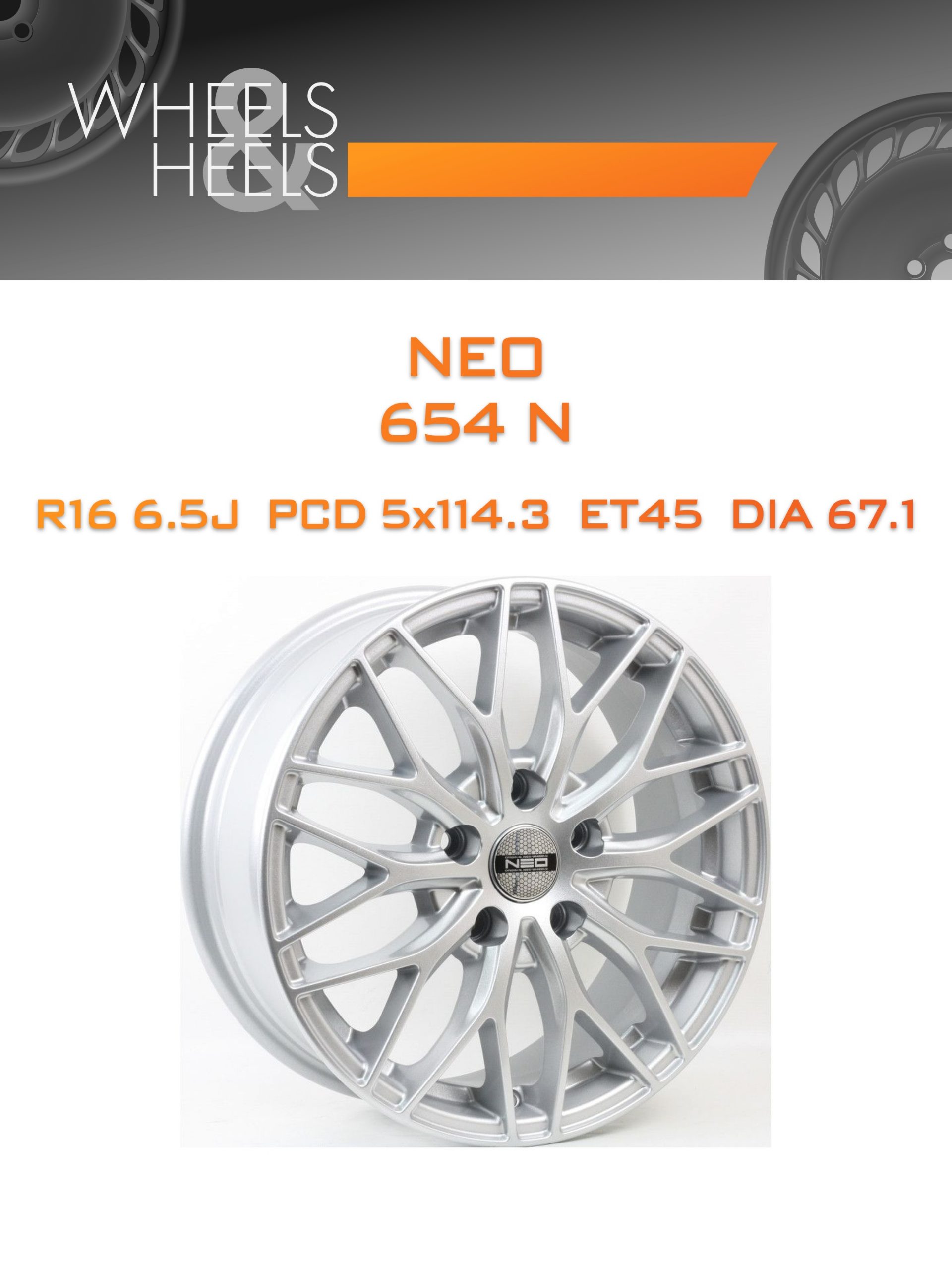 Диски Neo 654 N | Каталог Wheelsnheels.ru