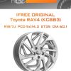 Диски iFree Original Toyota RAV4 (КС883) | Каталог Wheelsnheels.ru