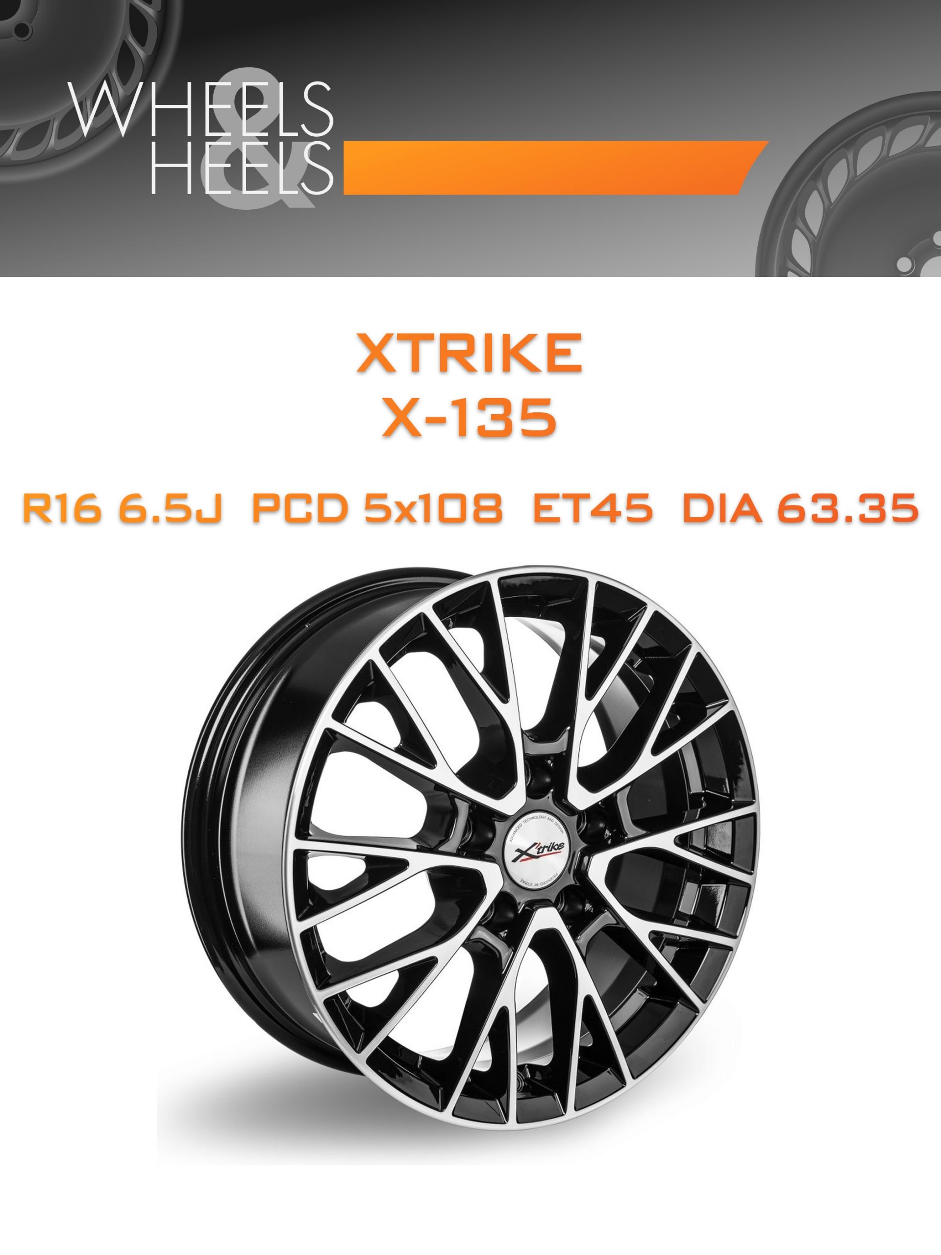 Диски Xtrike X-135 | Каталог Wheelsnheels.ru