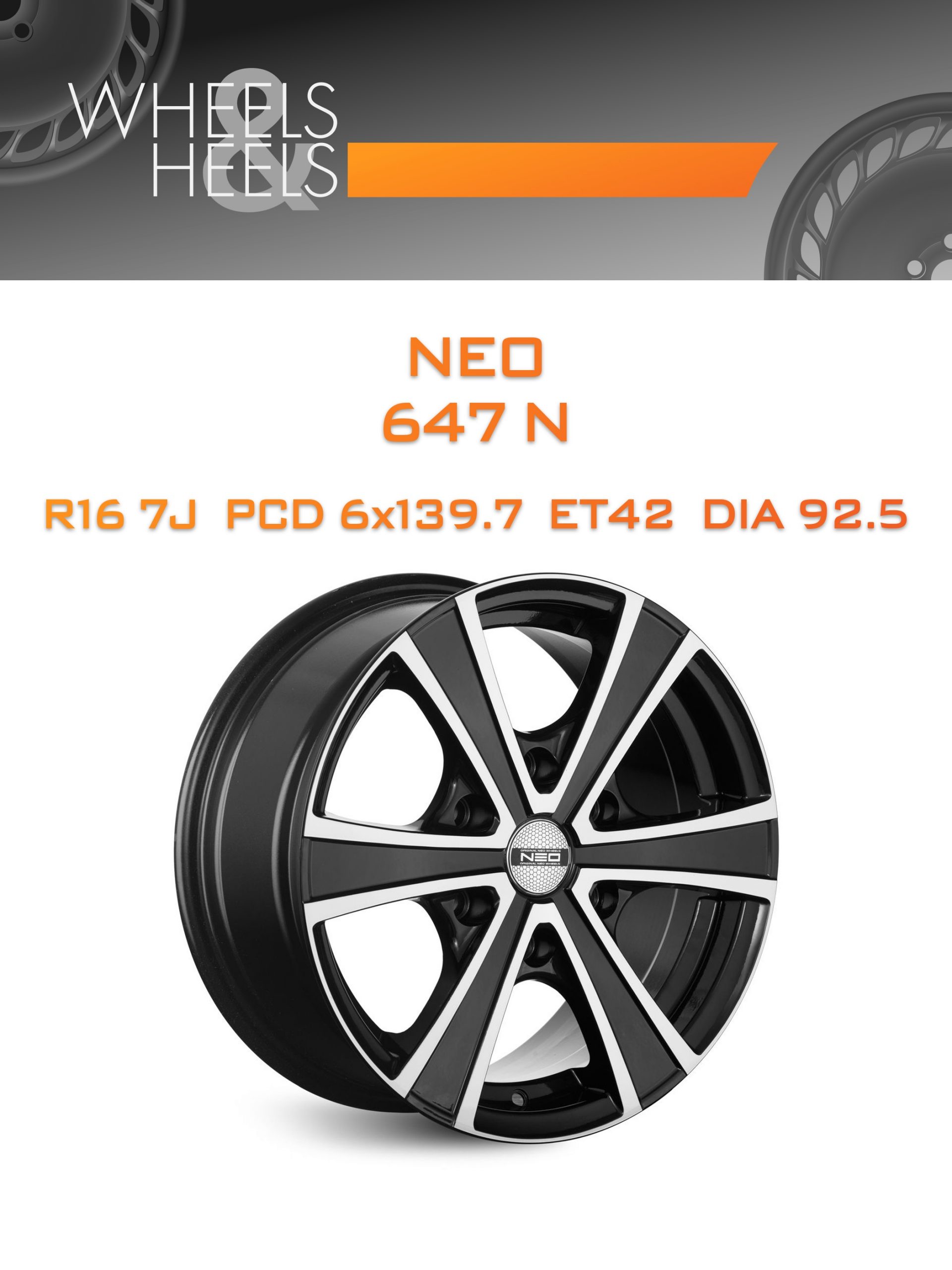 Диски Neo 647 N | Каталог Wheelsnheels.ru
