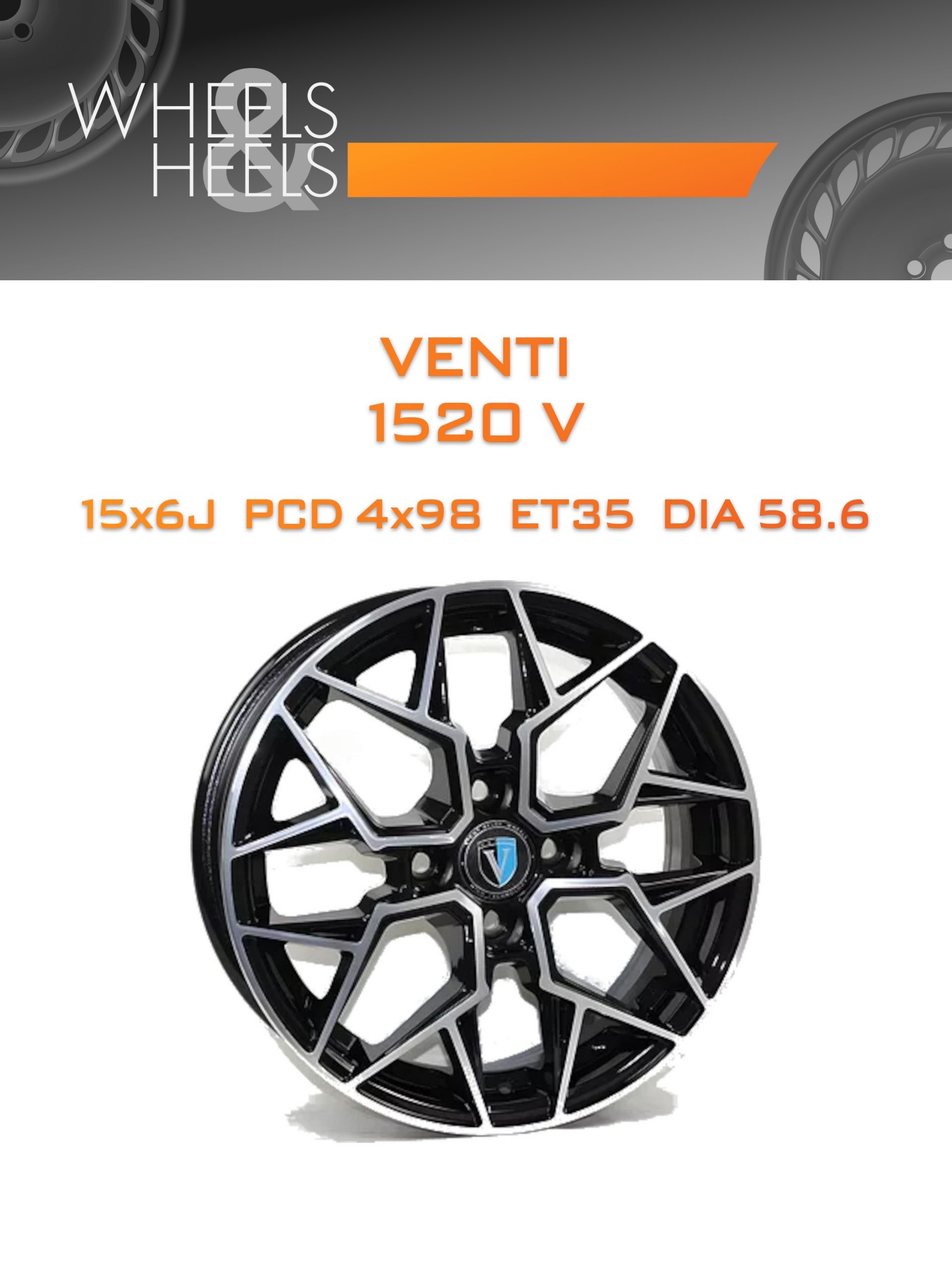 Диски VENTI 1520 V | Каталог Wheelsnheels.ru