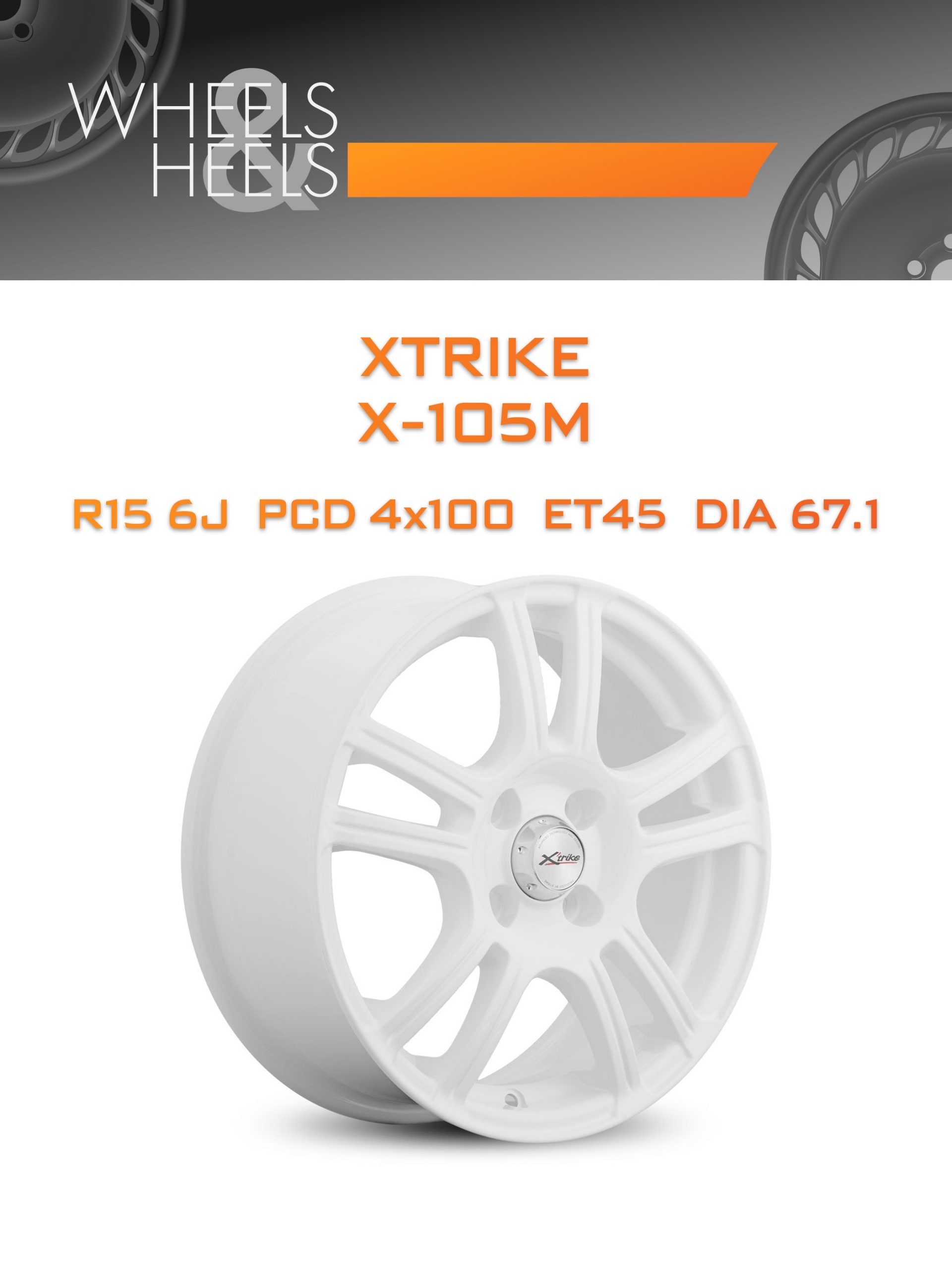 Диски Xtrike X-105М | Каталог Wheelsnheels.ru