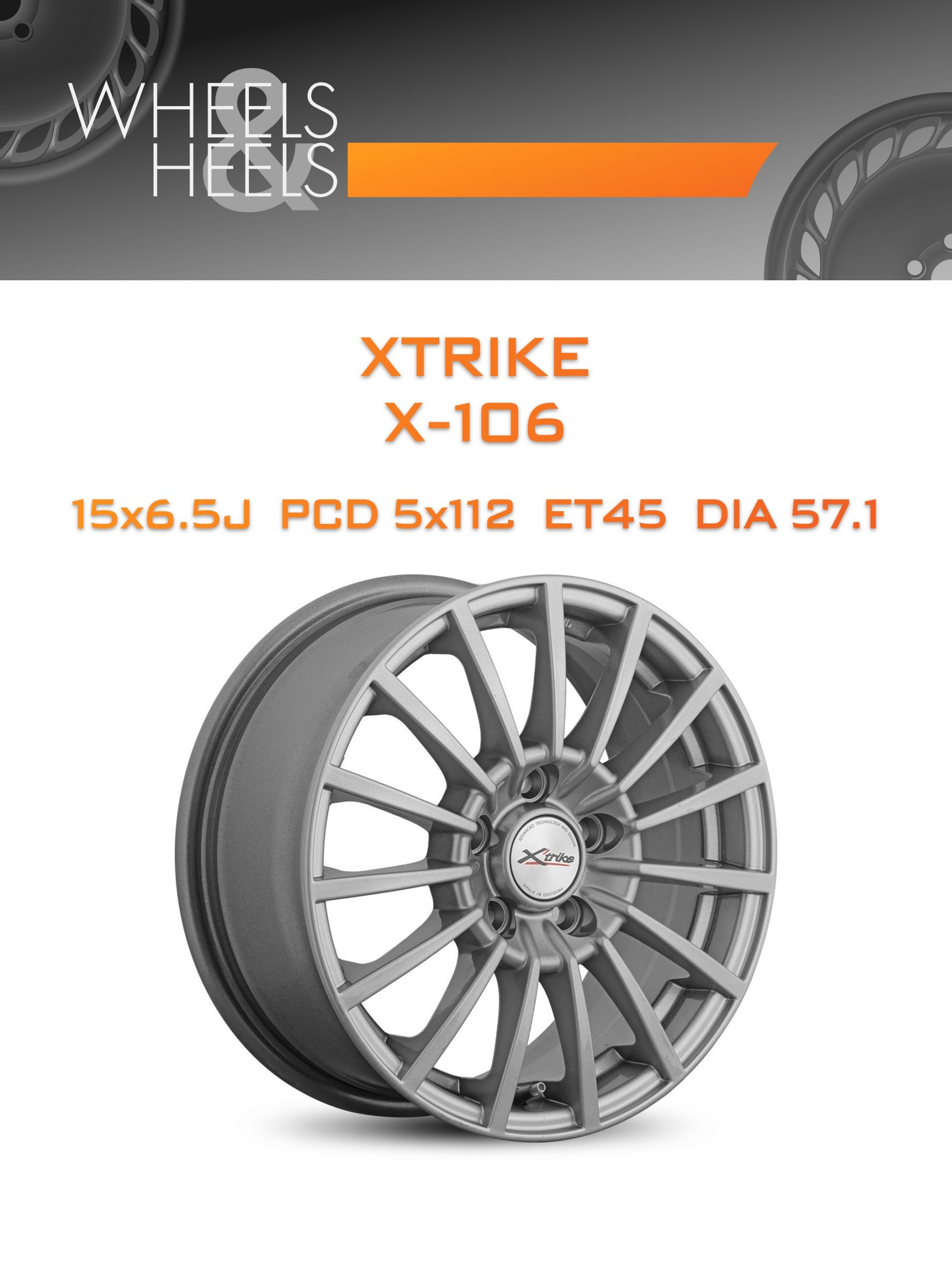 Диски Xtrike X-106 | Каталог Wheelsnheels.ru