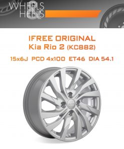 Диски iFree Original Kia Rio 2 (КС882) | Каталог Wheelsnheels.ru