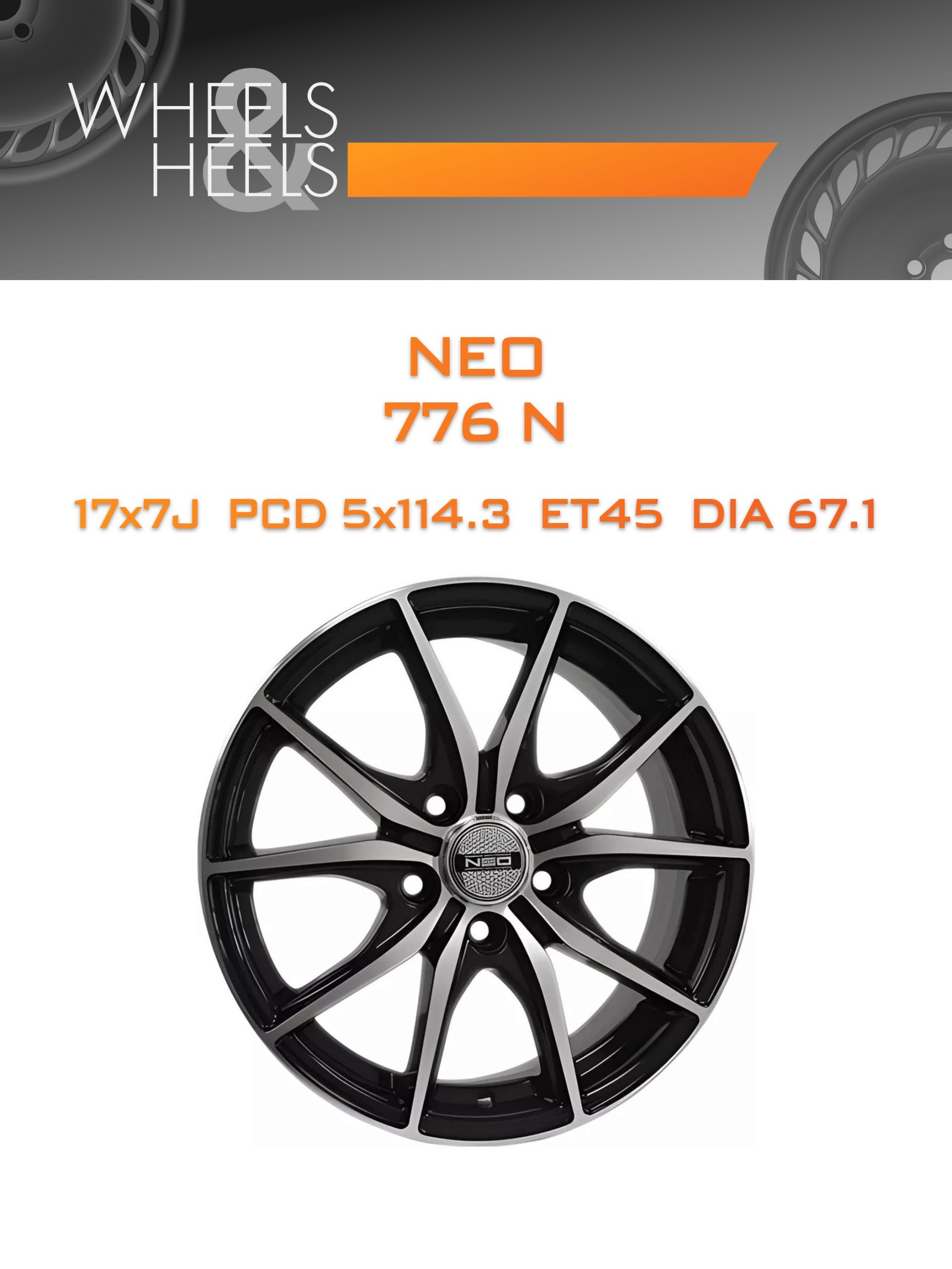 Диски Neo 776 N | Каталог Wheelsnheels.ru